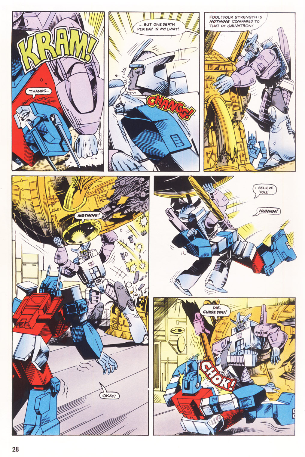 Read online The Transformers Annual comic -  Issue #1987 - 23