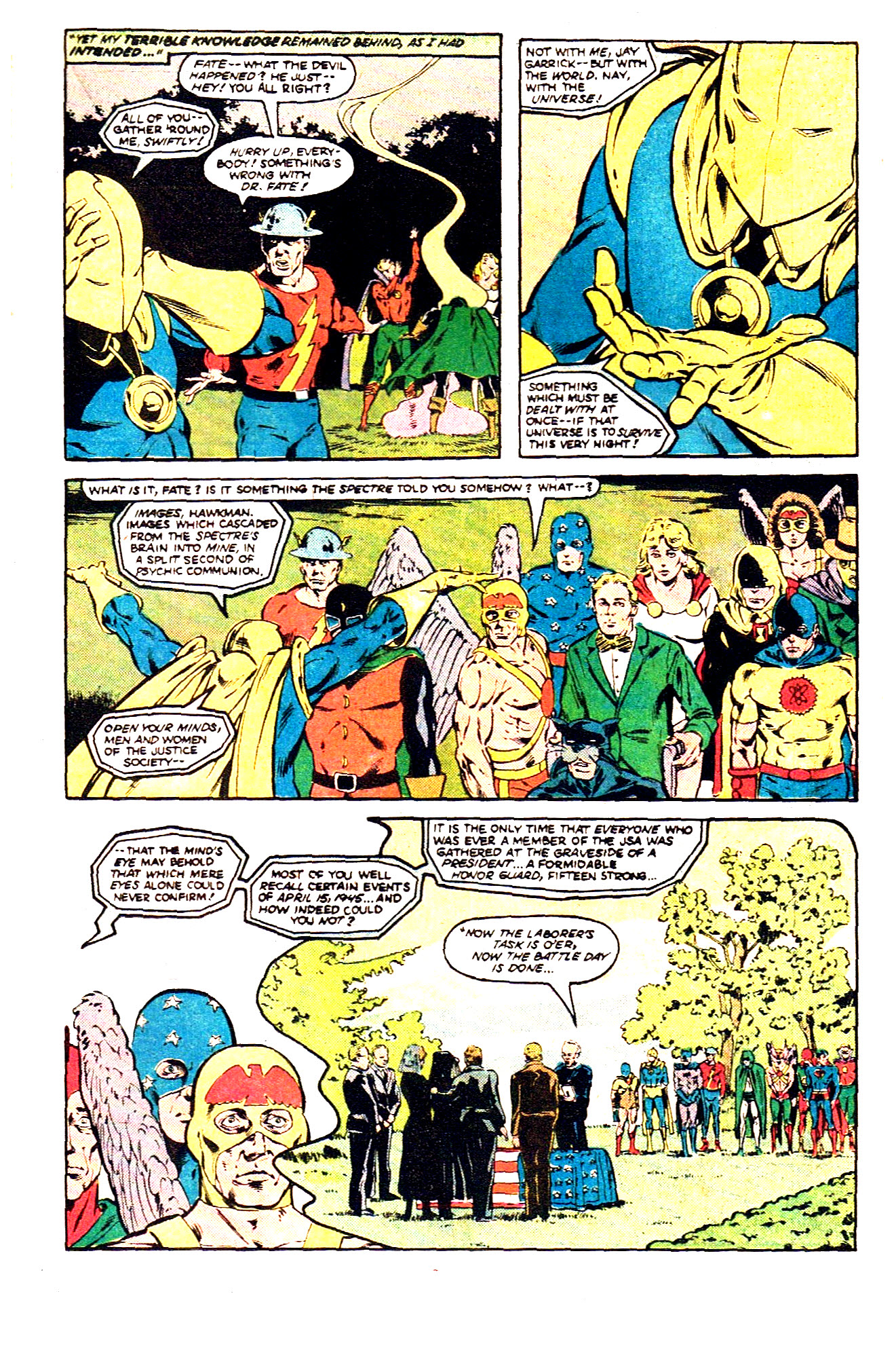 Read online Last Days of the Justice Society Special comic -  Issue # Full - 18