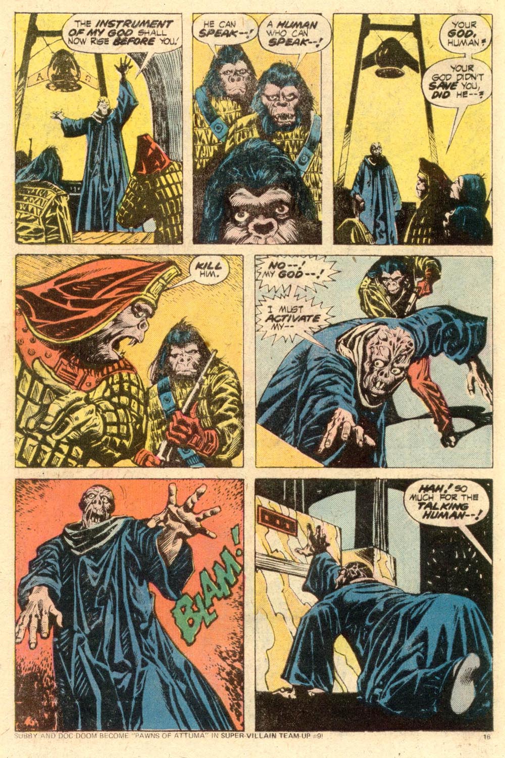 Read online Adventures on the Planet of the Apes comic -  Issue #11 - 11