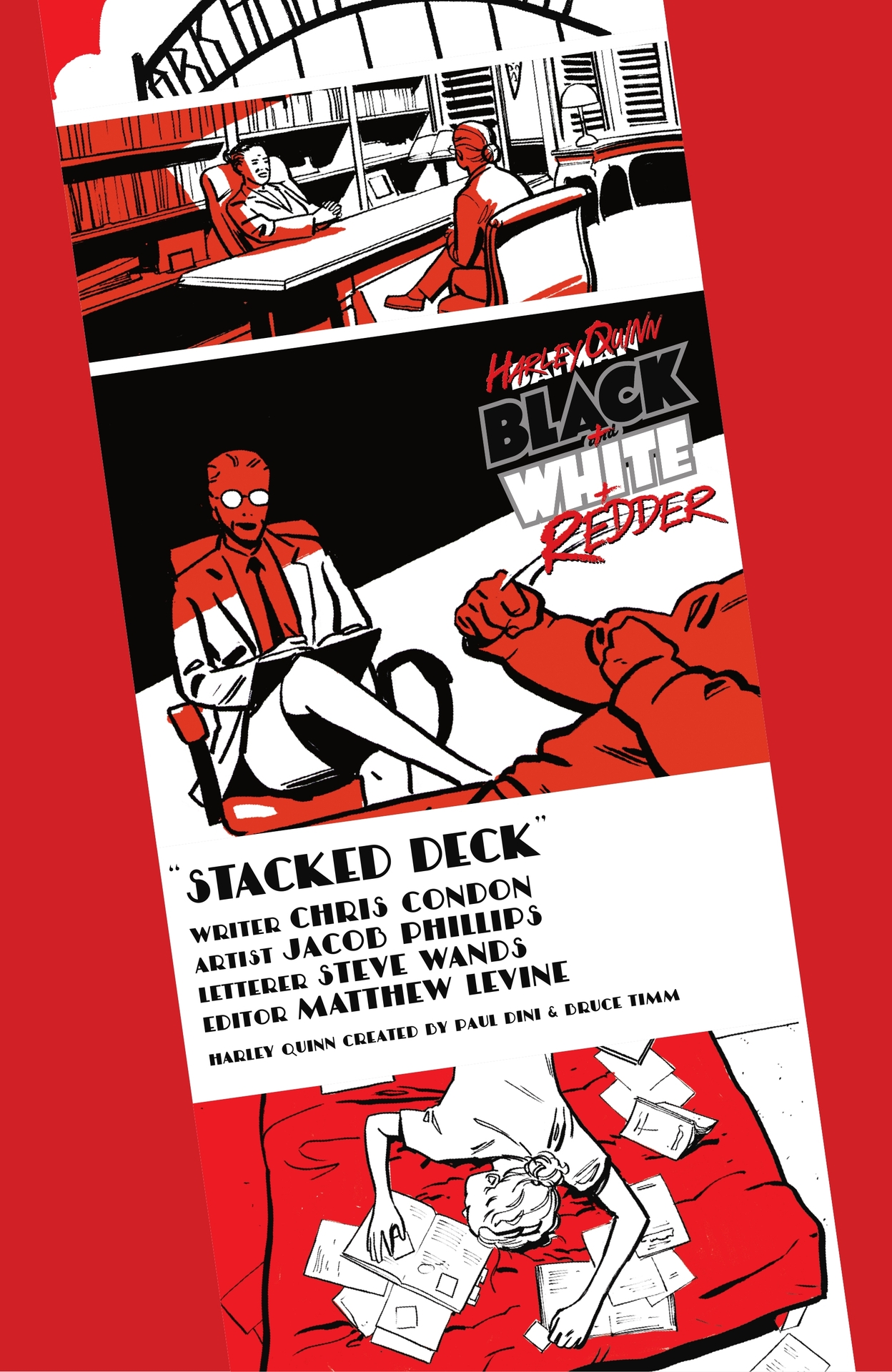Read online Harley Quinn: Black   White   Redder comic -  Issue #3 - 16