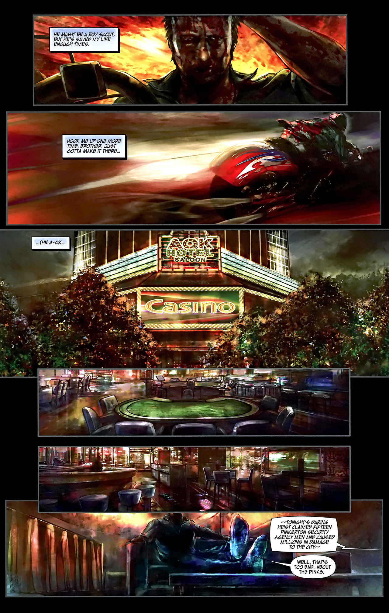 Read online Earp: Saints For Sinners comic -  Issue #0 - 7