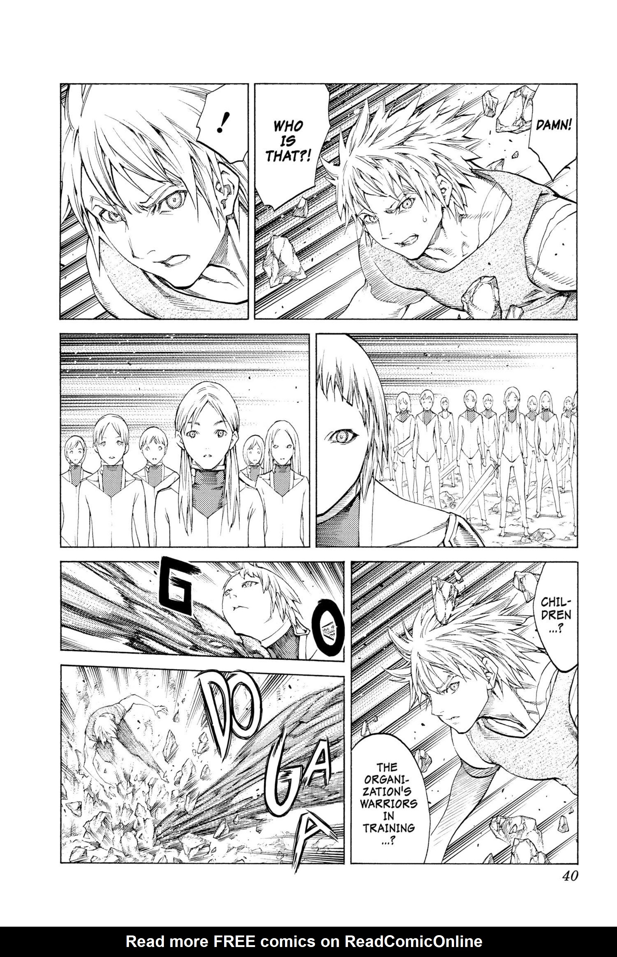 Read online Claymore comic -  Issue #21 - 35