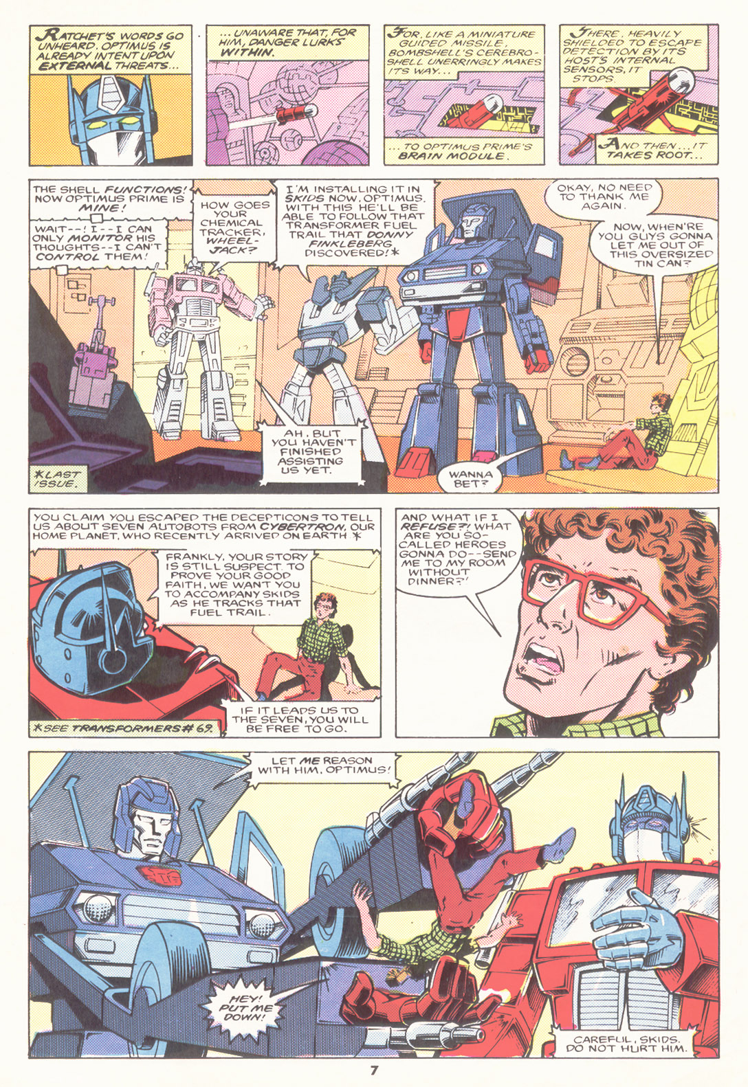 Read online The Transformers (UK) comic -  Issue #91 - 7