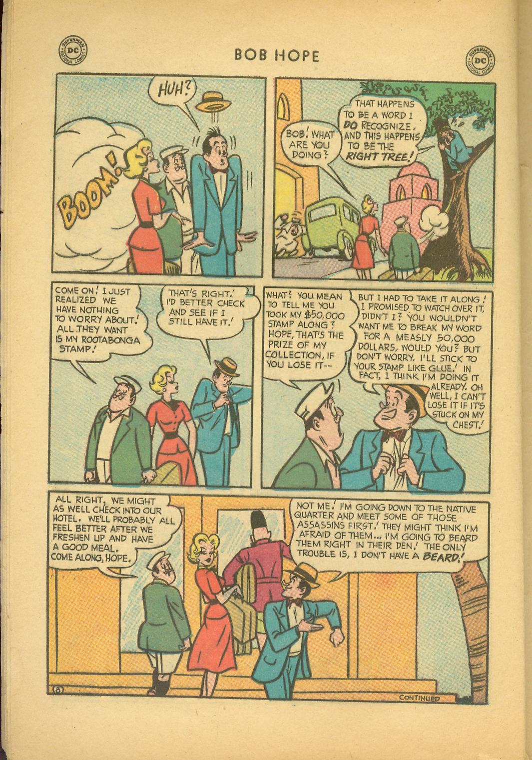 Read online The Adventures of Bob Hope comic -  Issue #48 - 10