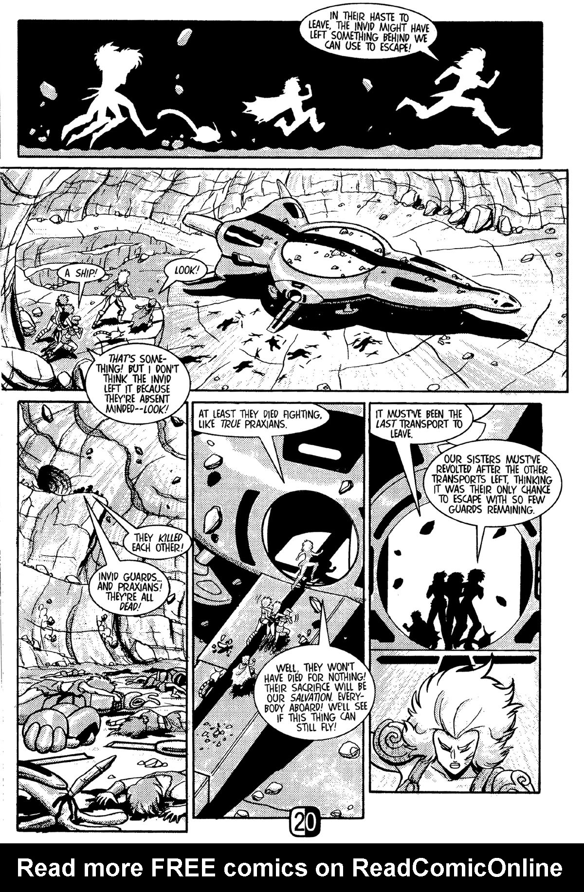 Read online Robotech: Amazon World- Escape from Praxis comic -  Issue # Full - 28
