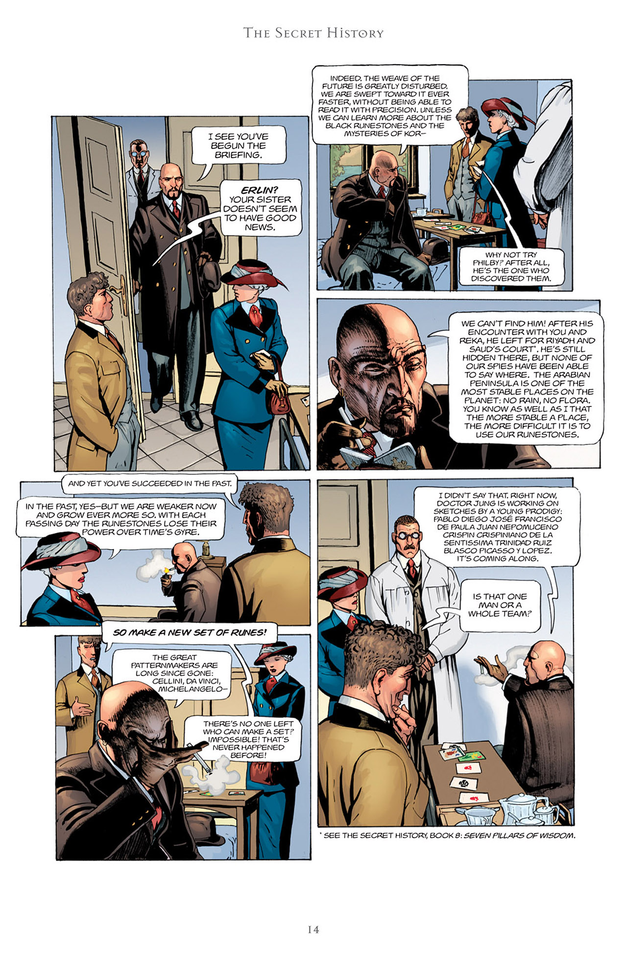 Read online The Secret History comic -  Issue #9 - 15