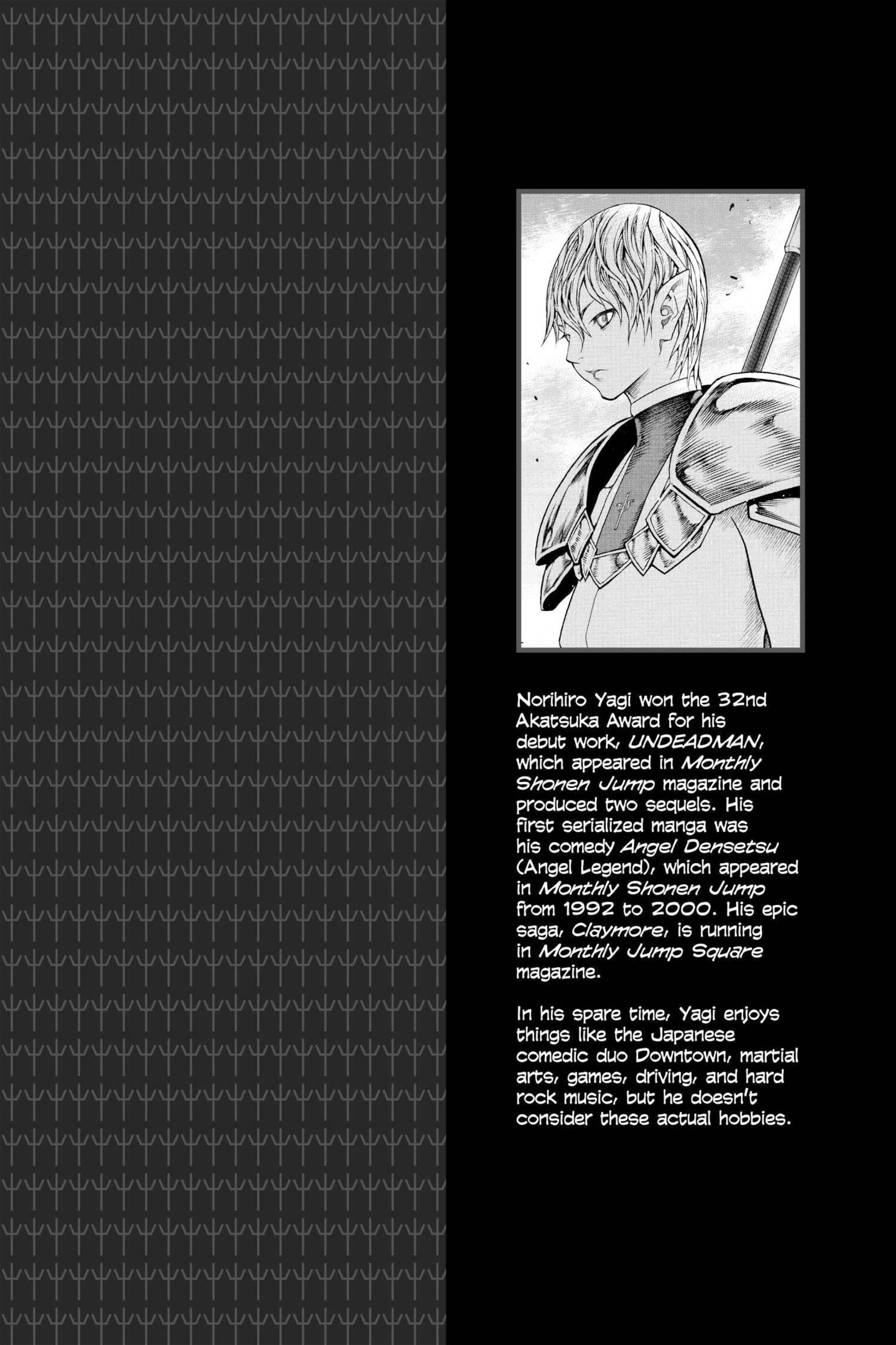 Read online Claymore comic -  Issue #21 - 2