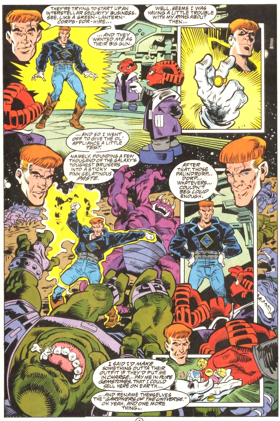 Read online Guy Gardner comic -  Issue #4 - 5