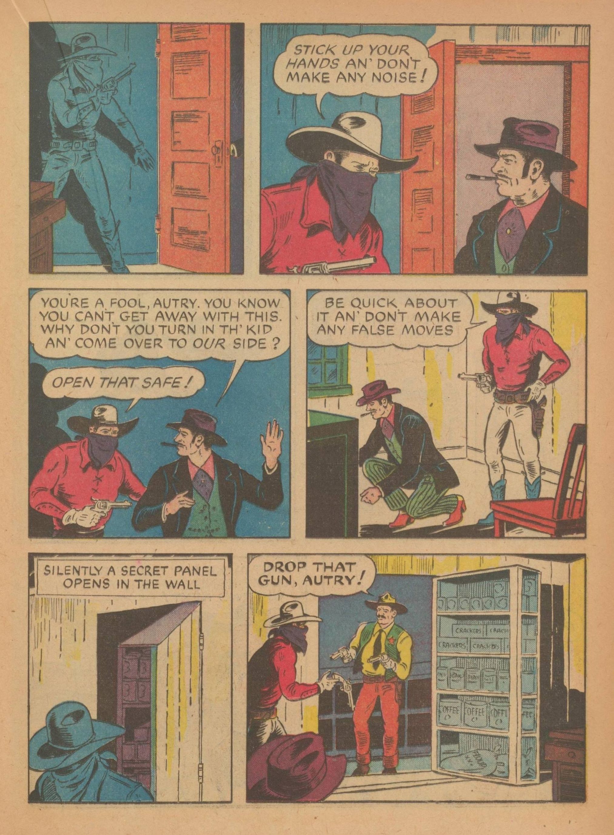 Read online Gene Autry Comics comic -  Issue #4 - 33