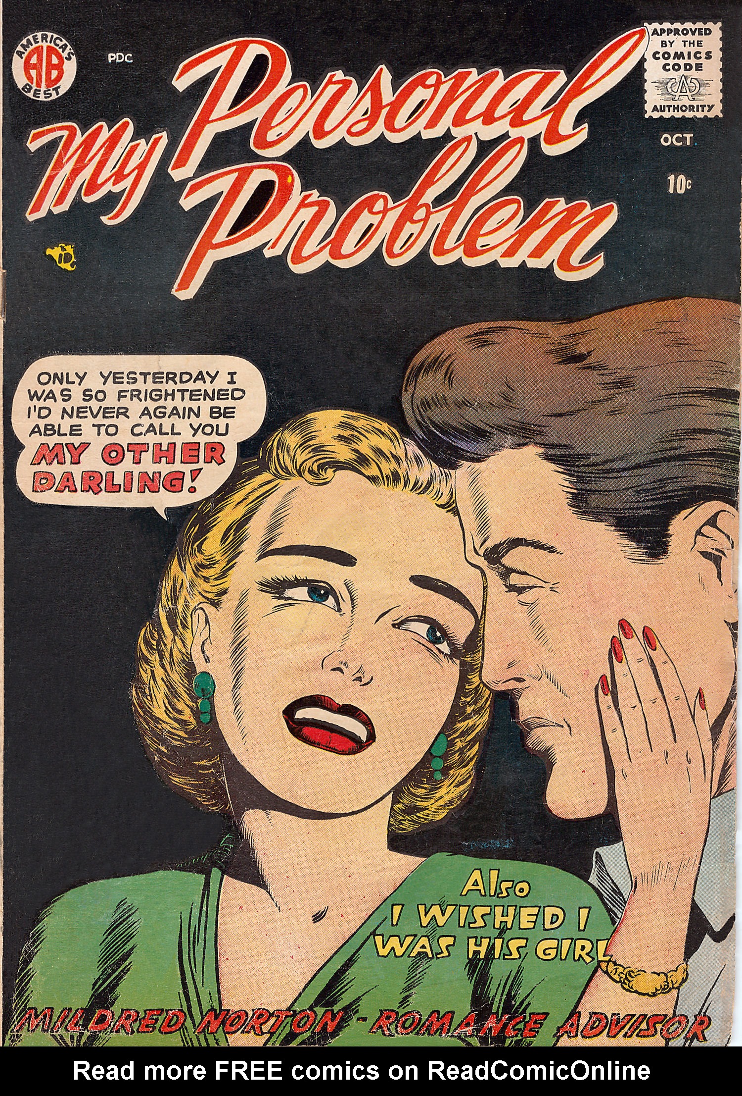 Read online My Personal Problem (1957) comic -  Issue #1 - 1