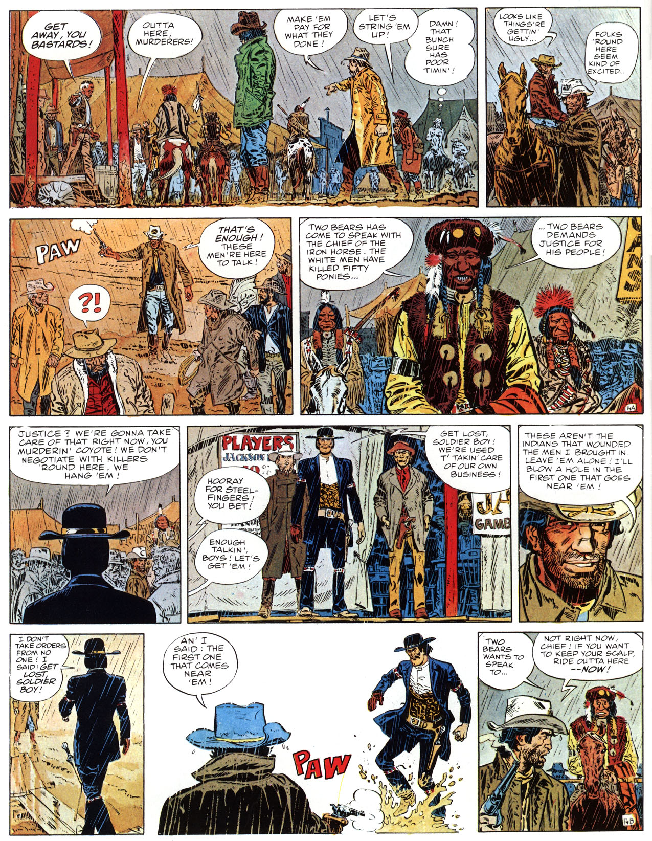 Read online Epic Graphic Novel: Lieutenant Blueberry comic -  Issue #1 - 18