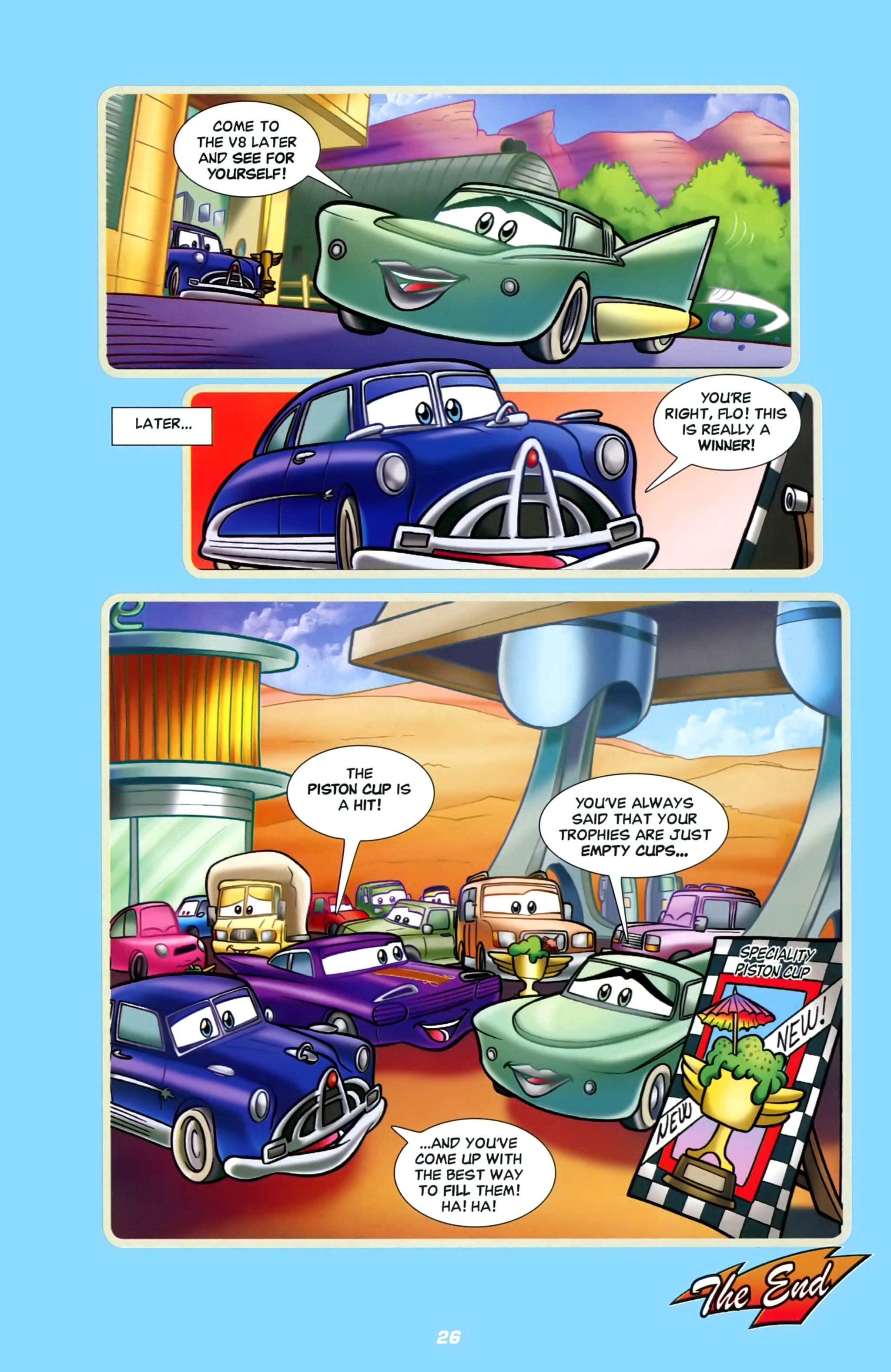 Read online Disney Pixar Cars comic -  Issue # Full - 26
