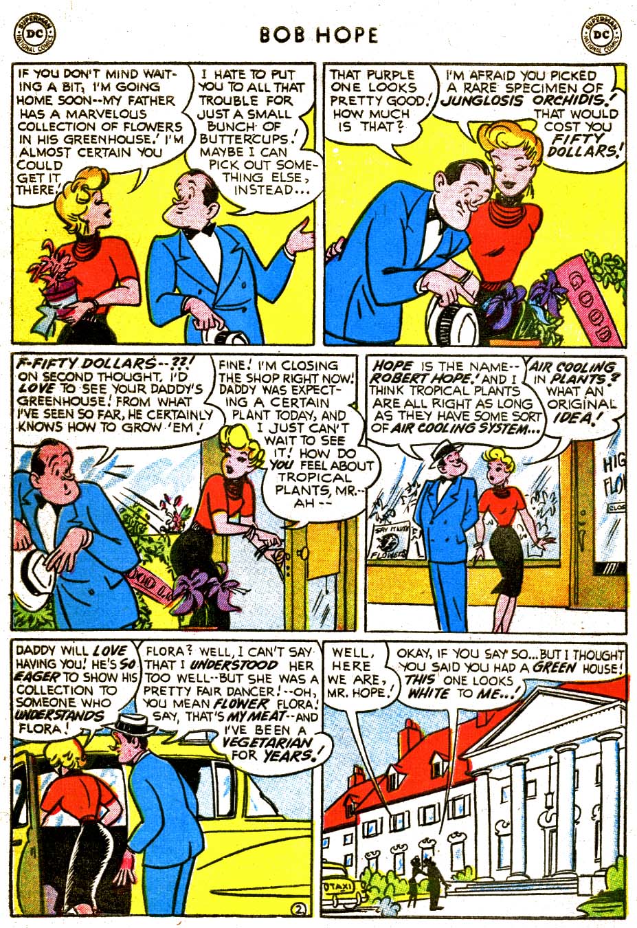 Read online The Adventures of Bob Hope comic -  Issue #36 - 4
