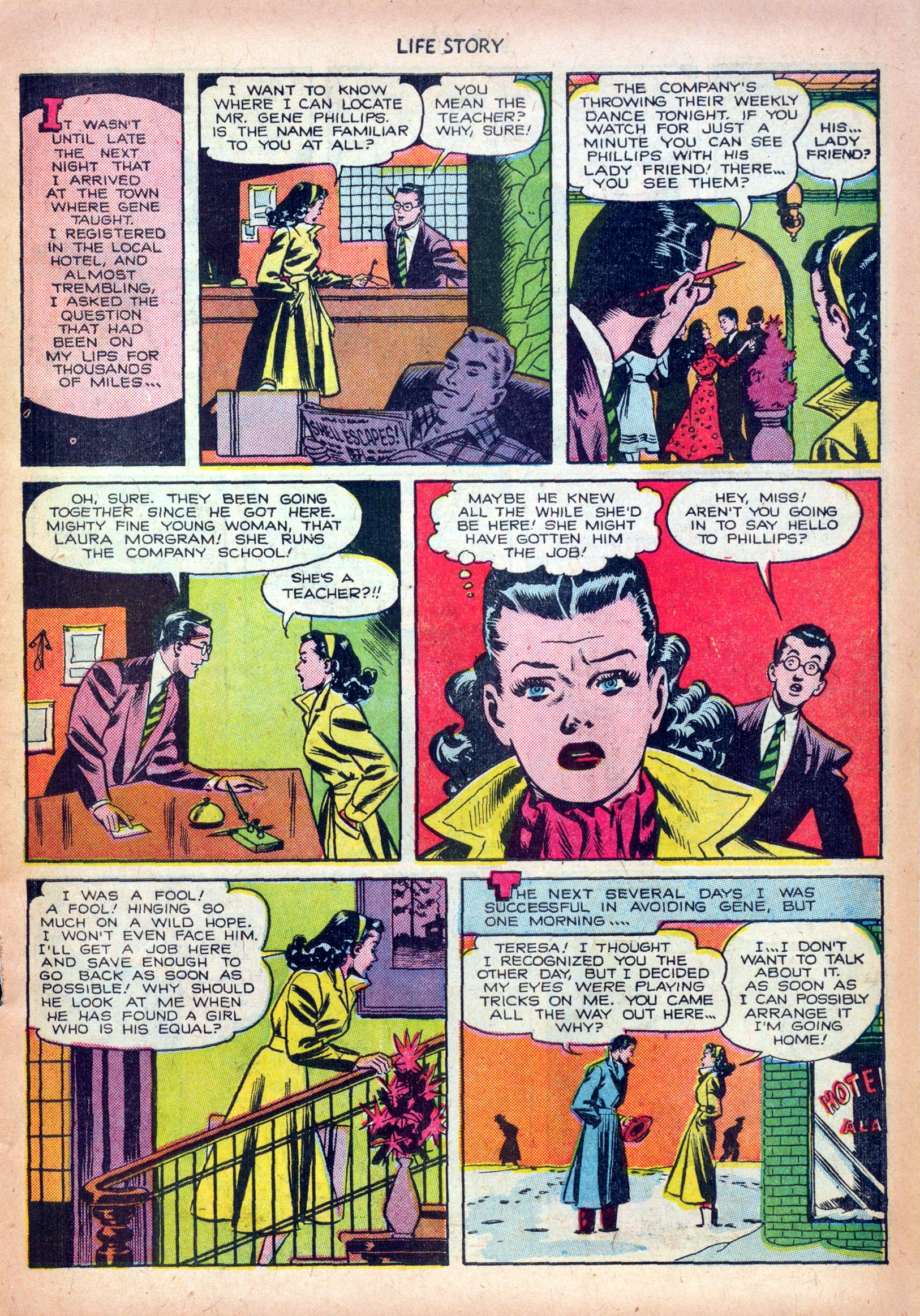 Read online Life Story comic -  Issue #20 - 11