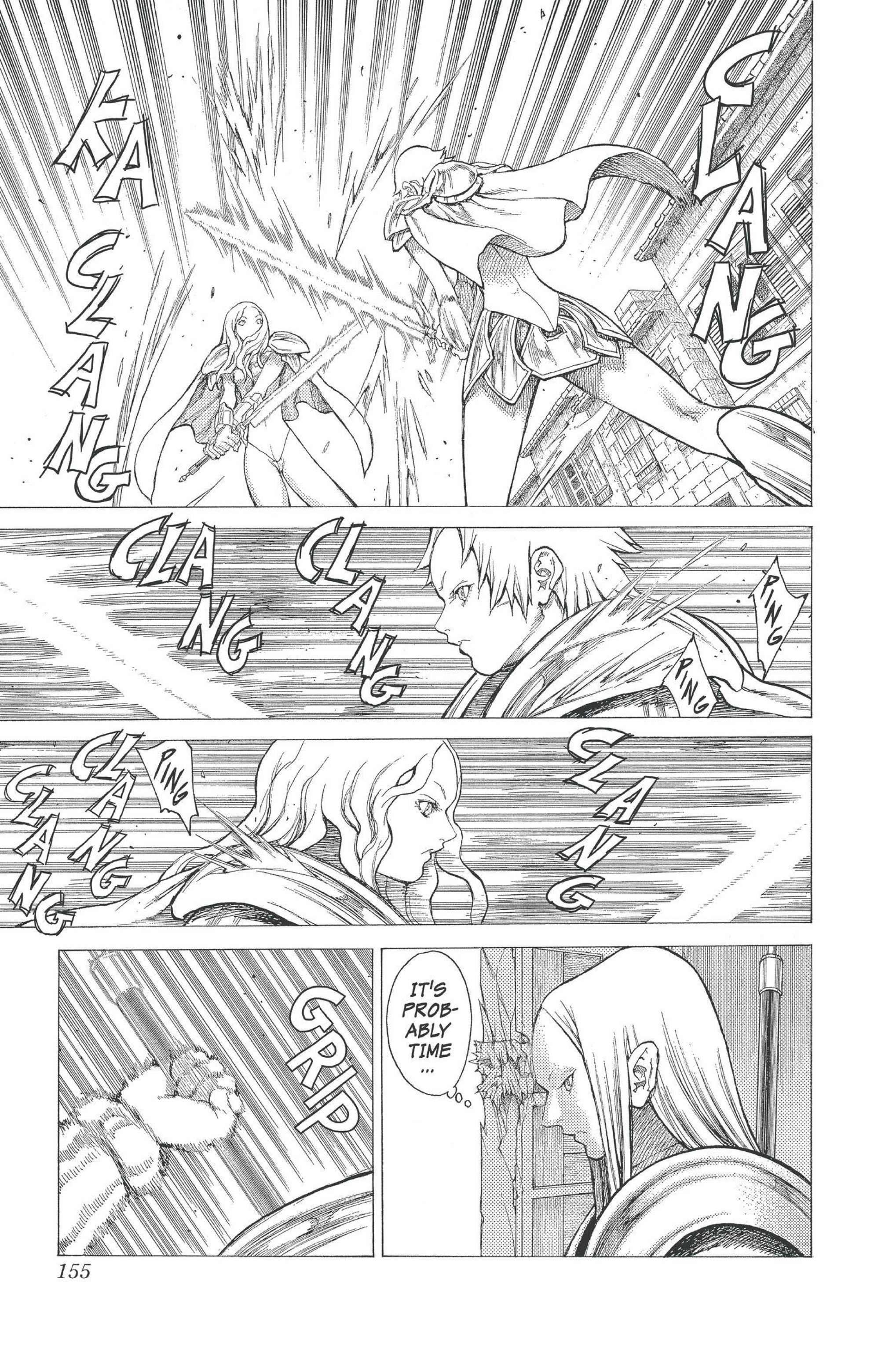 Read online Claymore comic -  Issue #4 - 140