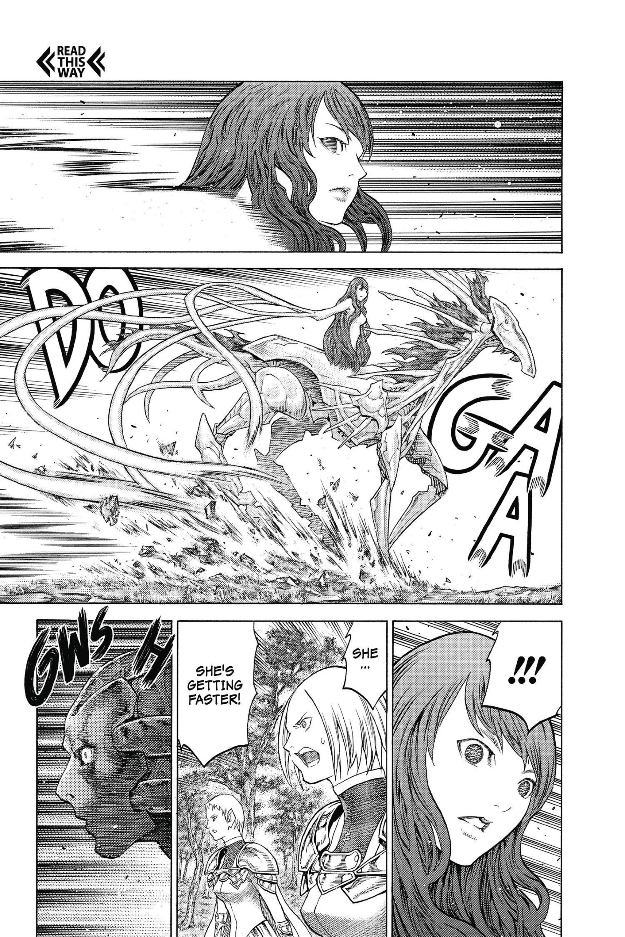 Read online Claymore comic -  Issue #25 - 22