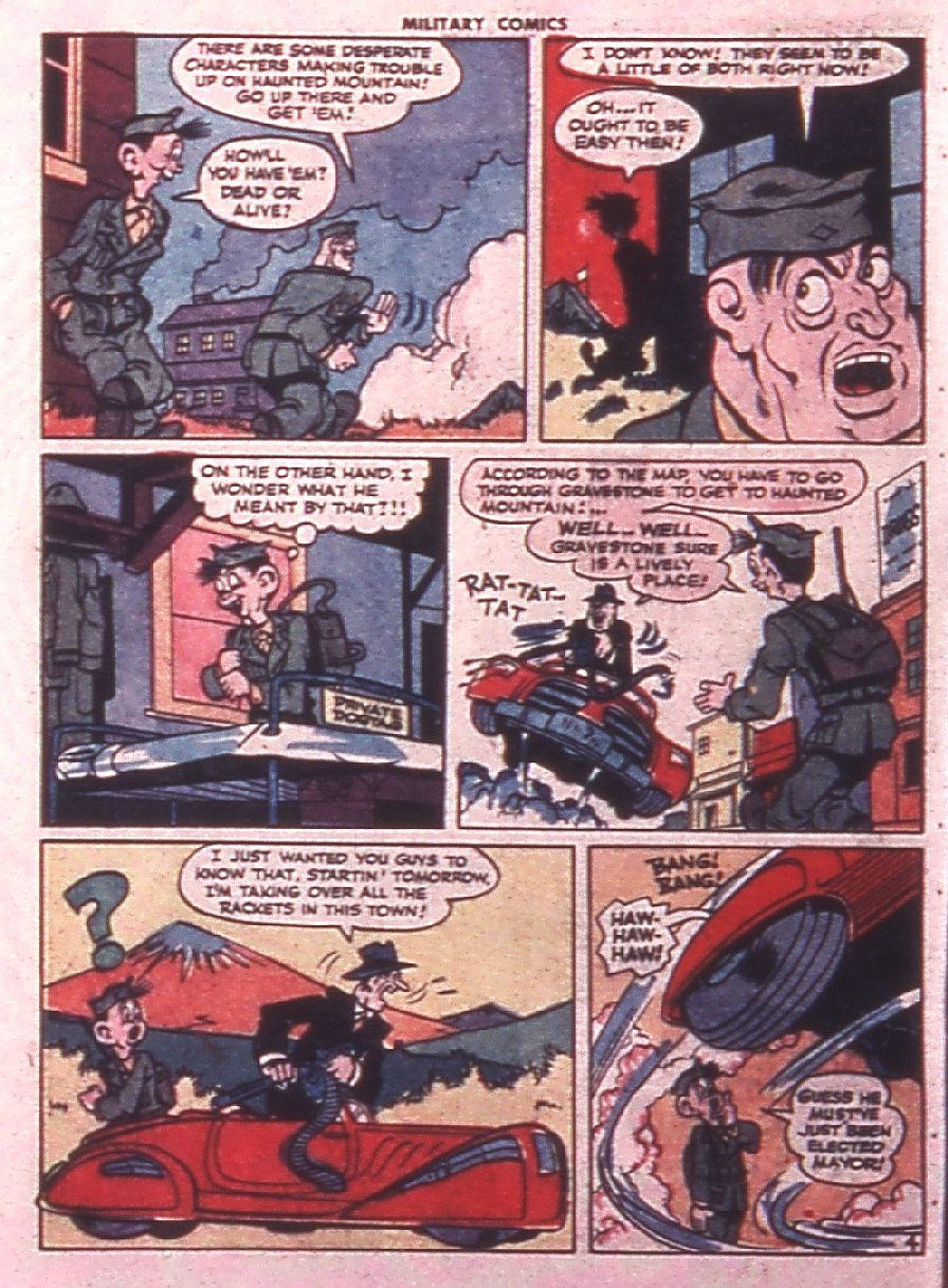 Read online Military Comics comic -  Issue #39 - 34