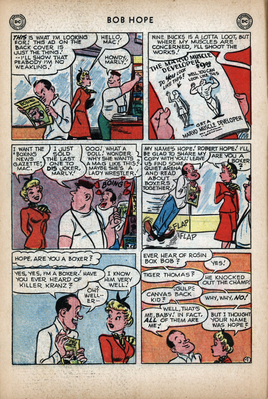 Read online The Adventures of Bob Hope comic -  Issue #12 - 6