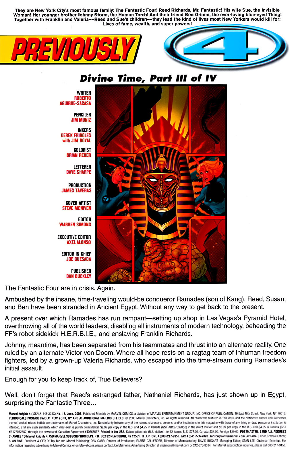 Read online Marvel Knights 4 comic -  Issue #17 - 2