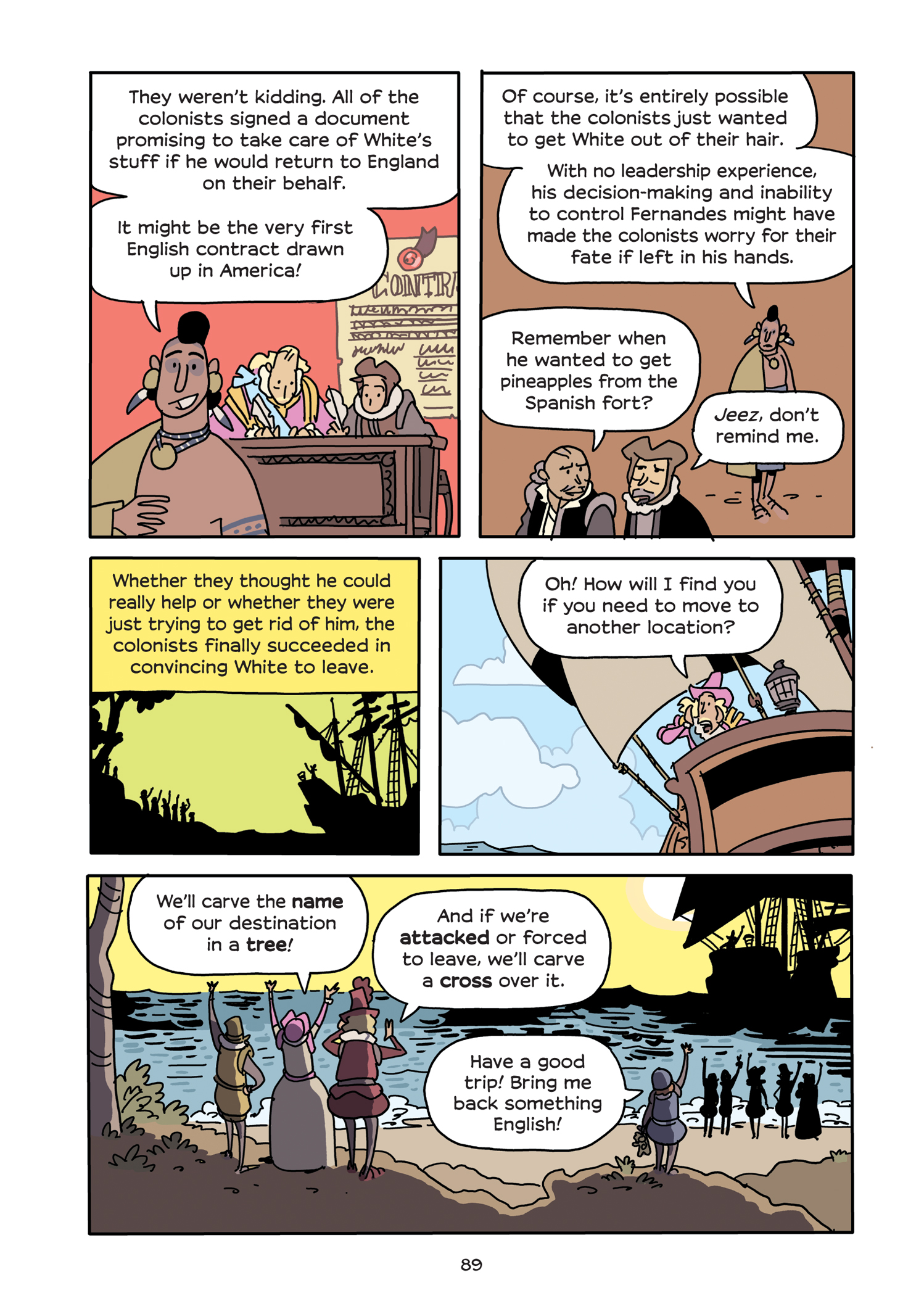 Read online History Comics comic -  Issue # The Roanoke Colony - Americas First Mystery - 94