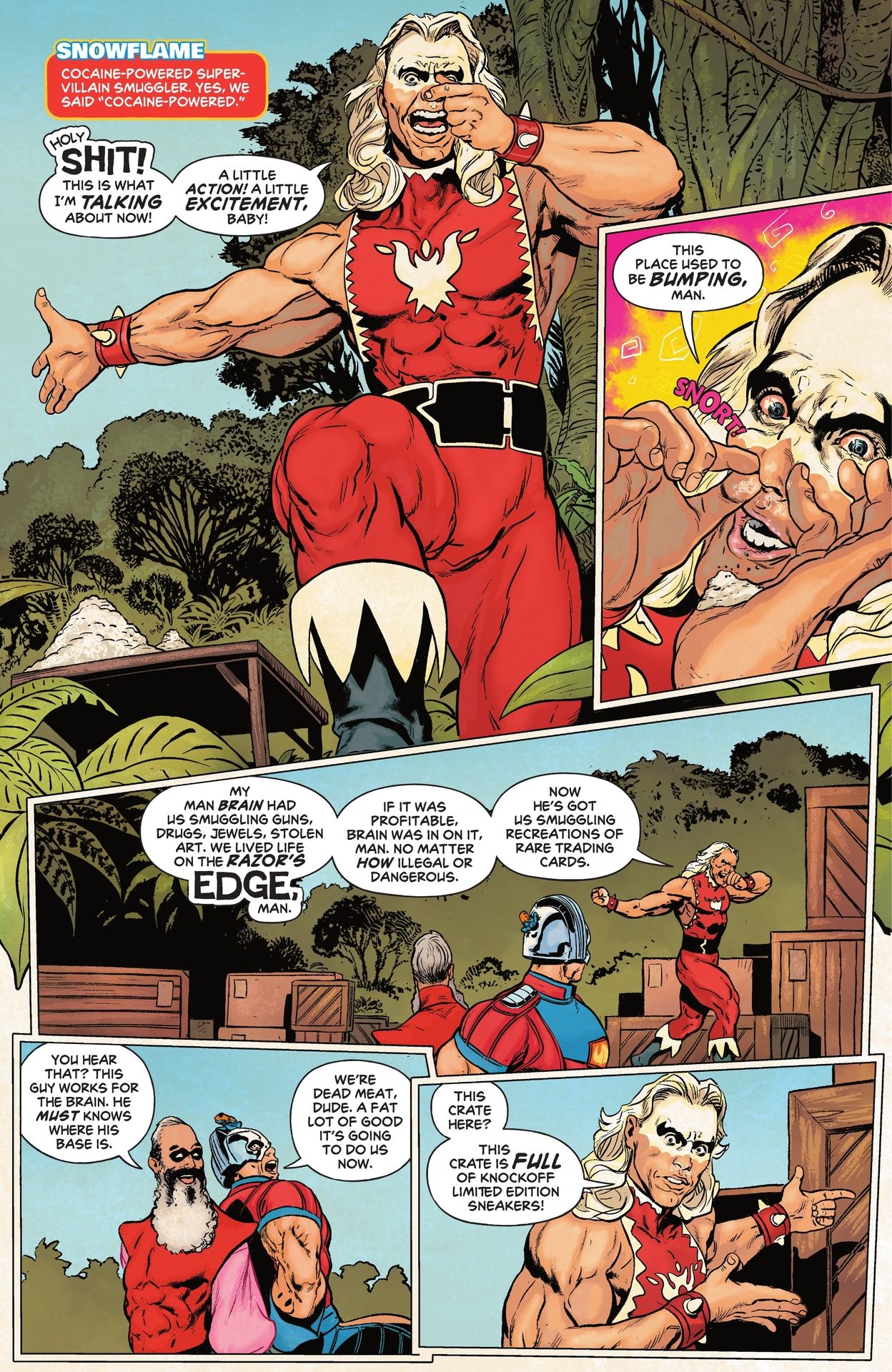 Read online Peacemaker Tries Hard! comic -  Issue #4 - 18