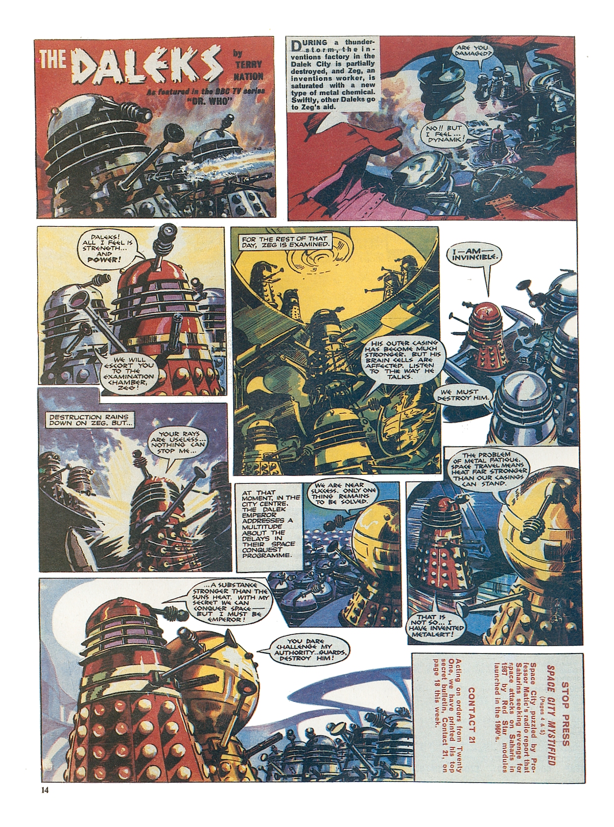Read online Dalek Chronicles comic -  Issue # TPB - 14