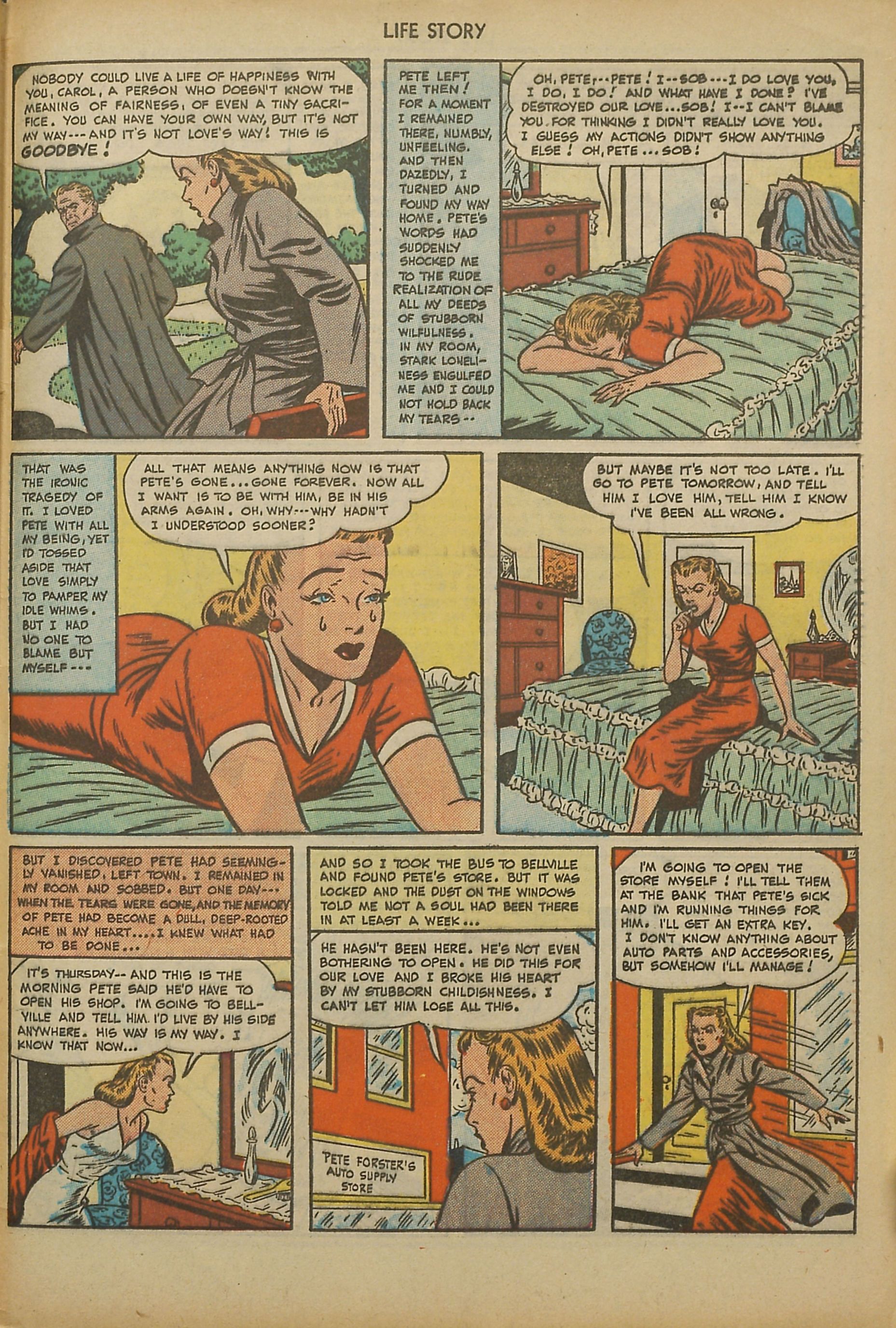 Read online Life Story comic -  Issue #4 - 49