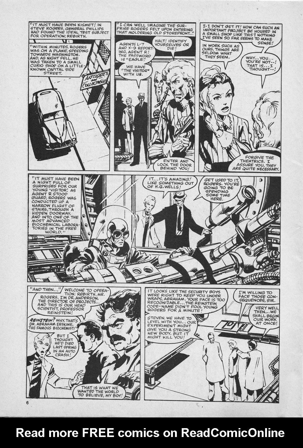 Read online Captain America Summer Special comic -  Issue # Full - 6