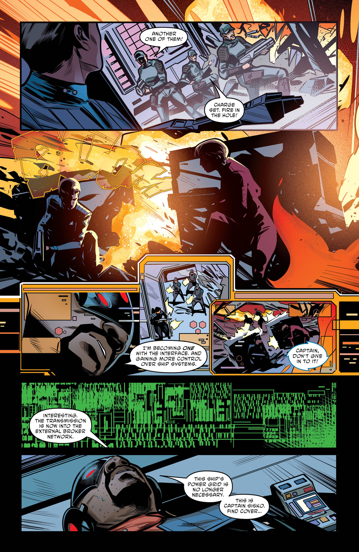 Read online Star Trek: Deep Space Nine - The Dog of War comic -  Issue #5 - 9