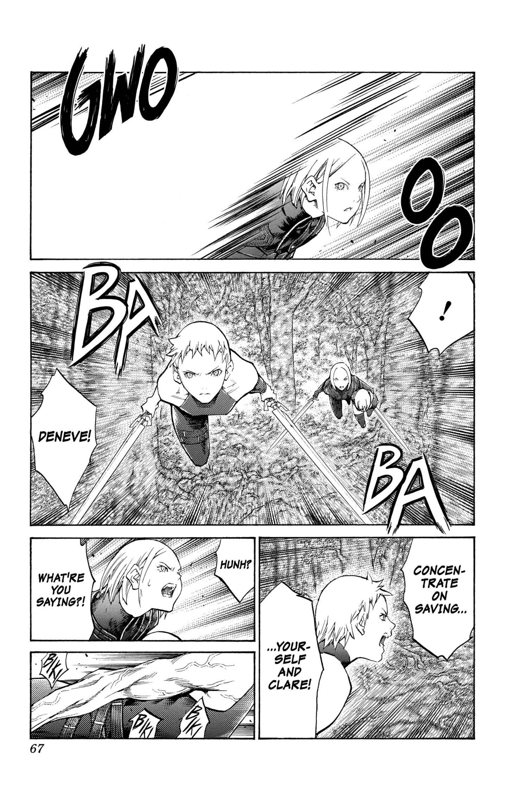 Read online Claymore comic -  Issue #19 - 59