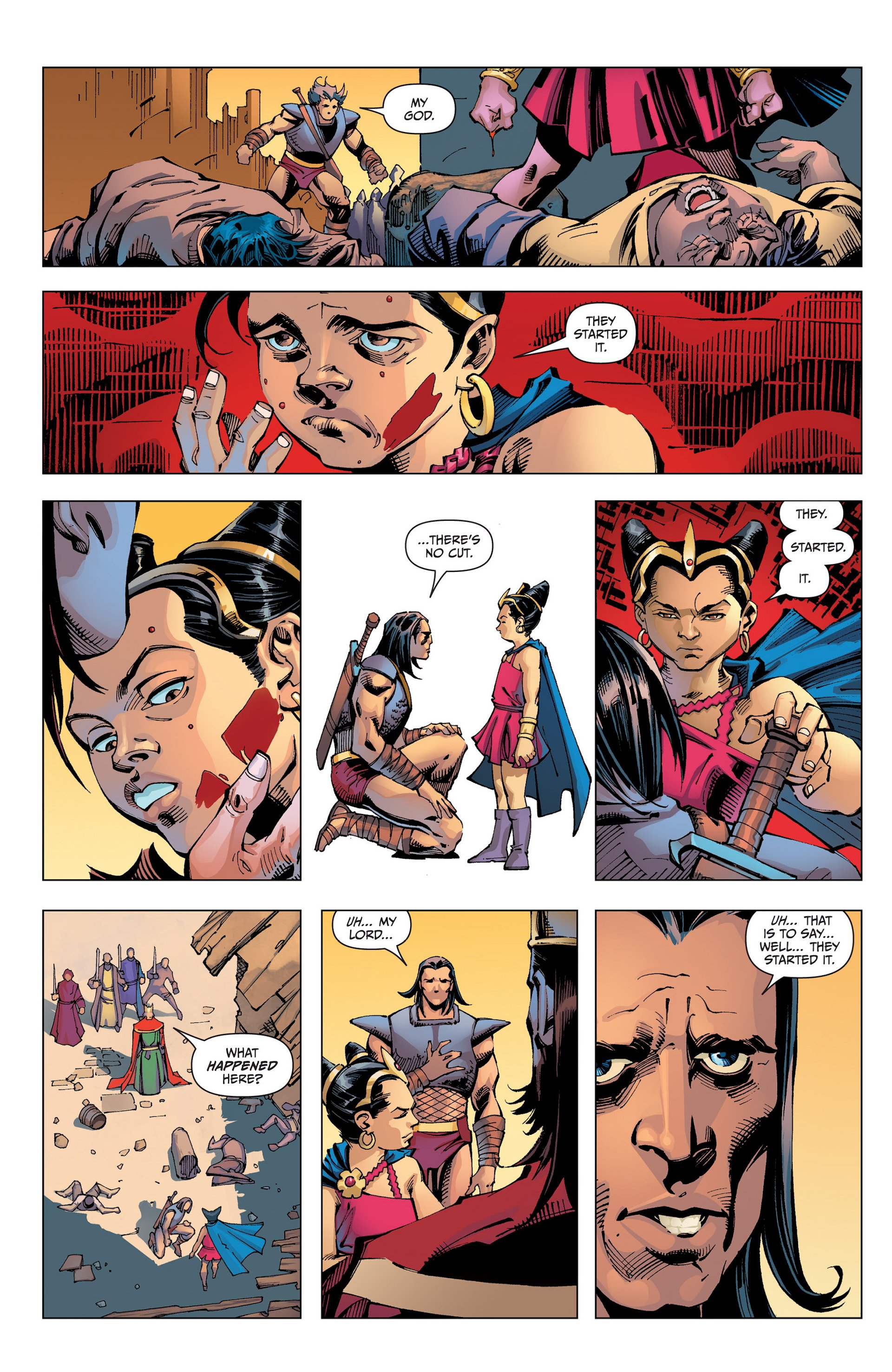Read online Grimm Fairy Tales presents Dark Queen comic -  Issue # Full - 9