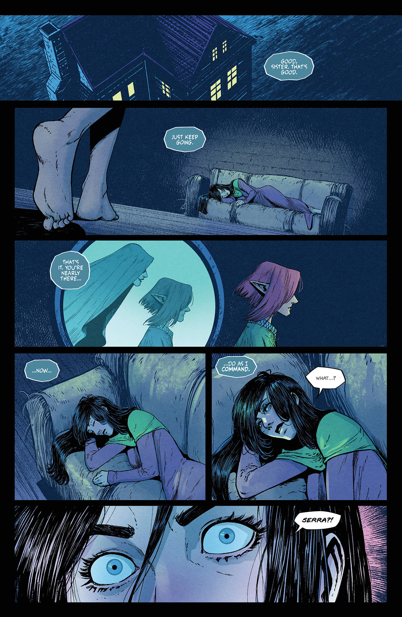Read online Queen of Swords: A Barbaric Story comic -  Issue #3 - 3