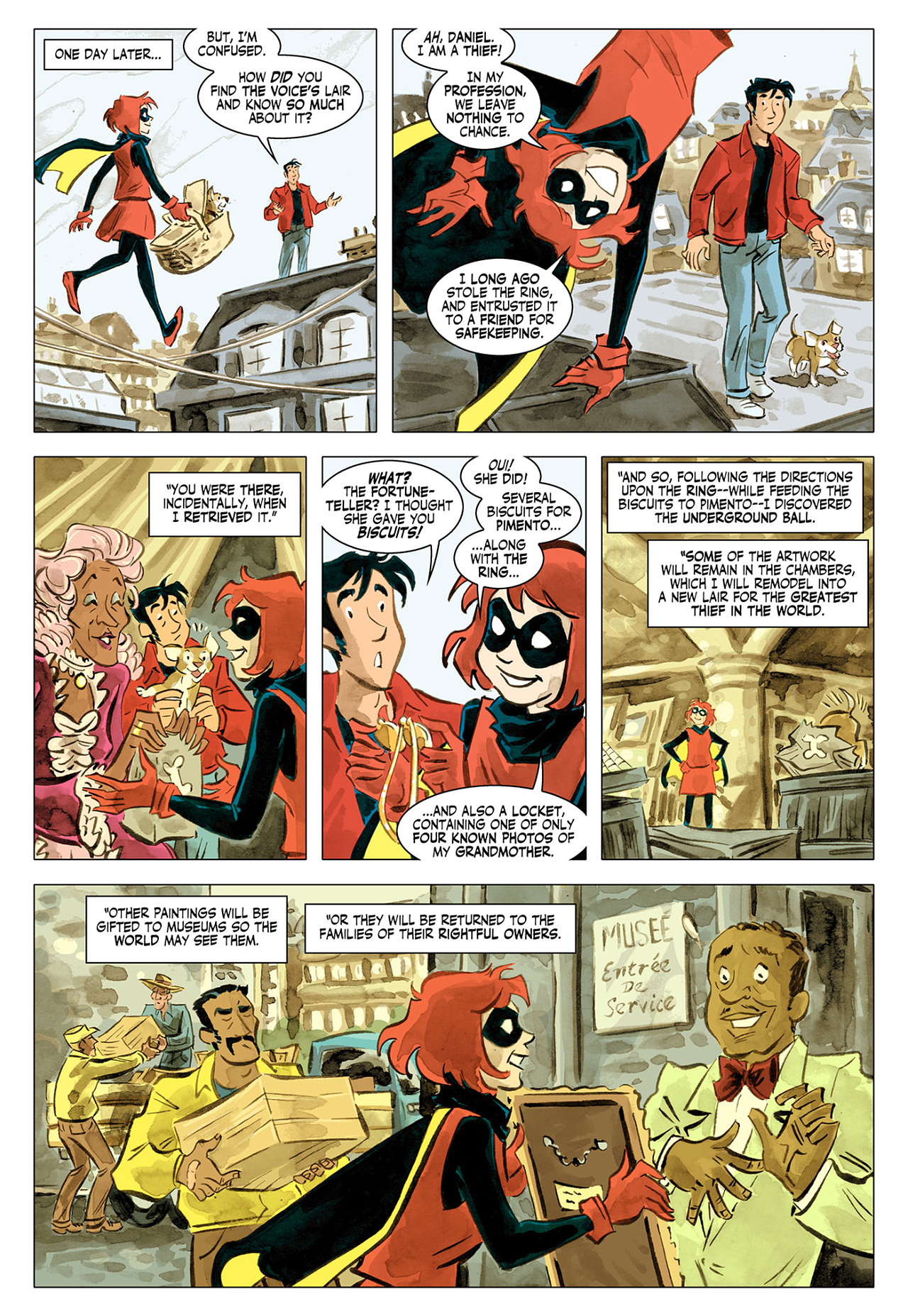 Read online Bandette (2012) comic -  Issue #22 - 19