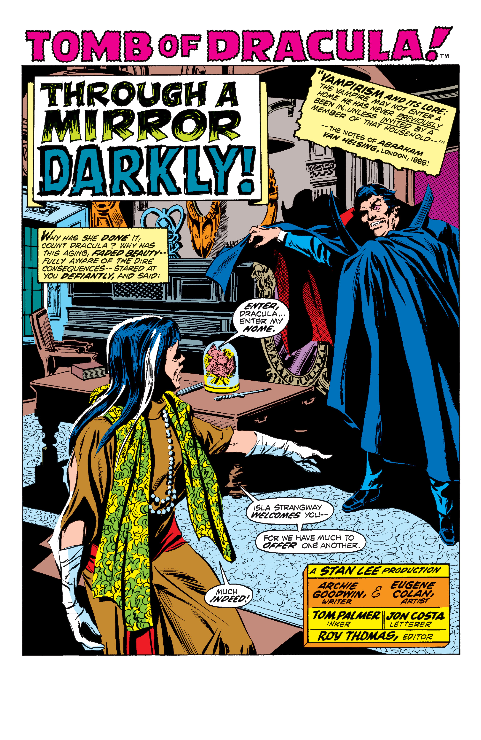 Read online Tomb of Dracula (1972) comic -  Issue # _The Complete Collection 1 (Part 1) - 74