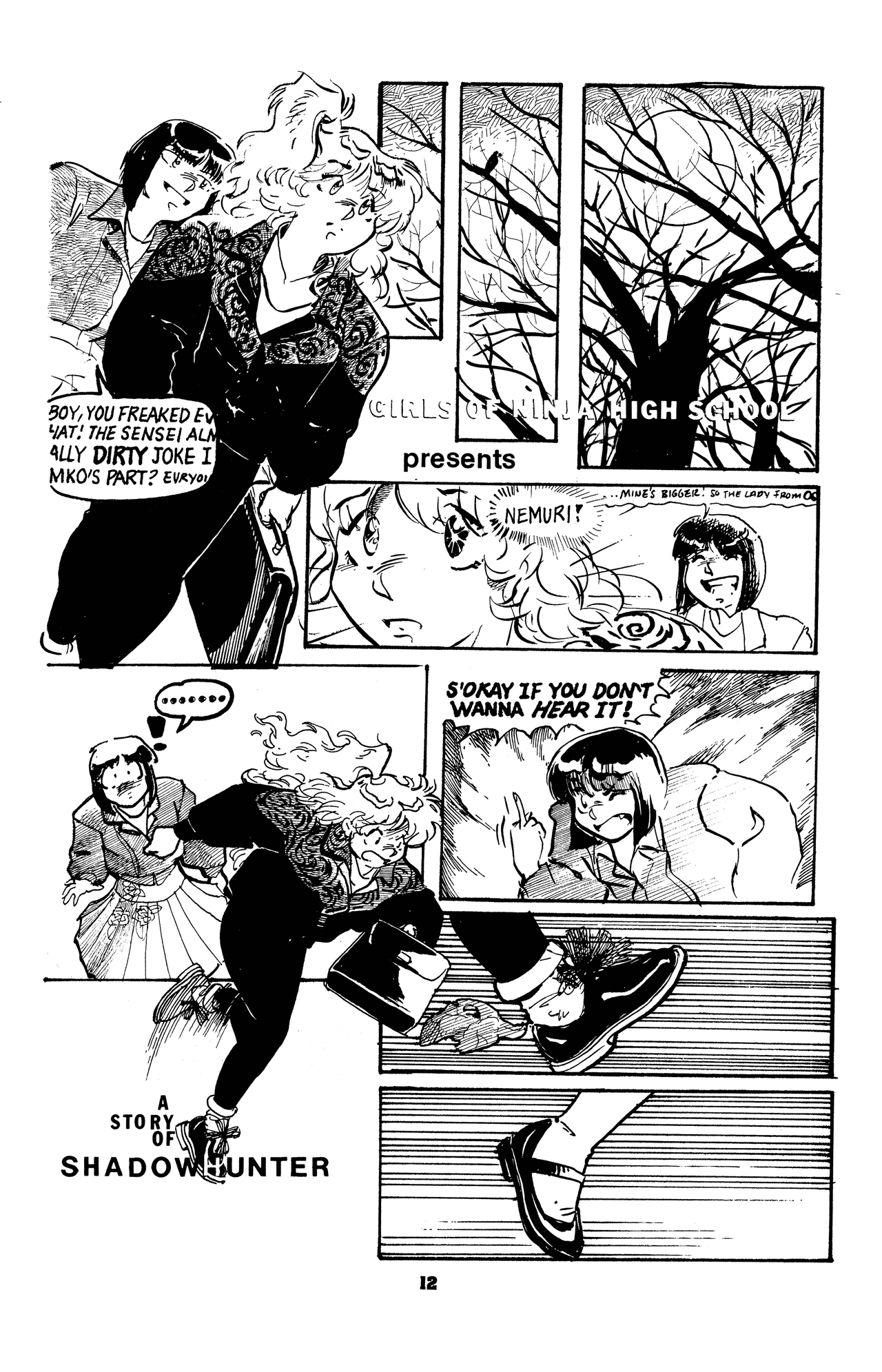 Read online Girls of Ninja High School comic -  Issue #3 - 13