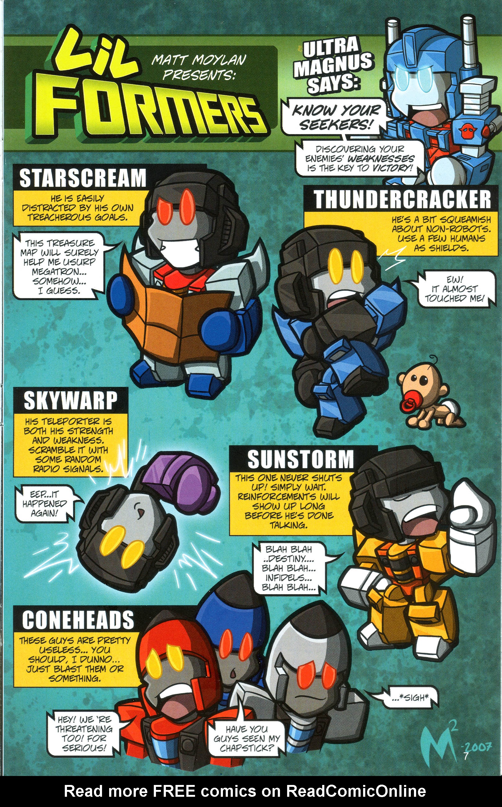 Read online Transformers: Collectors' Club comic -  Issue #17 - 7