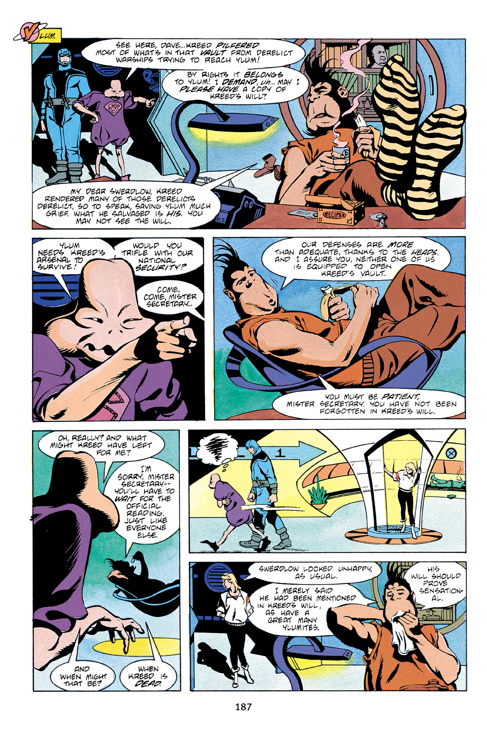 Read online Nexus Omnibus comic -  Issue # TPB 4 - 185