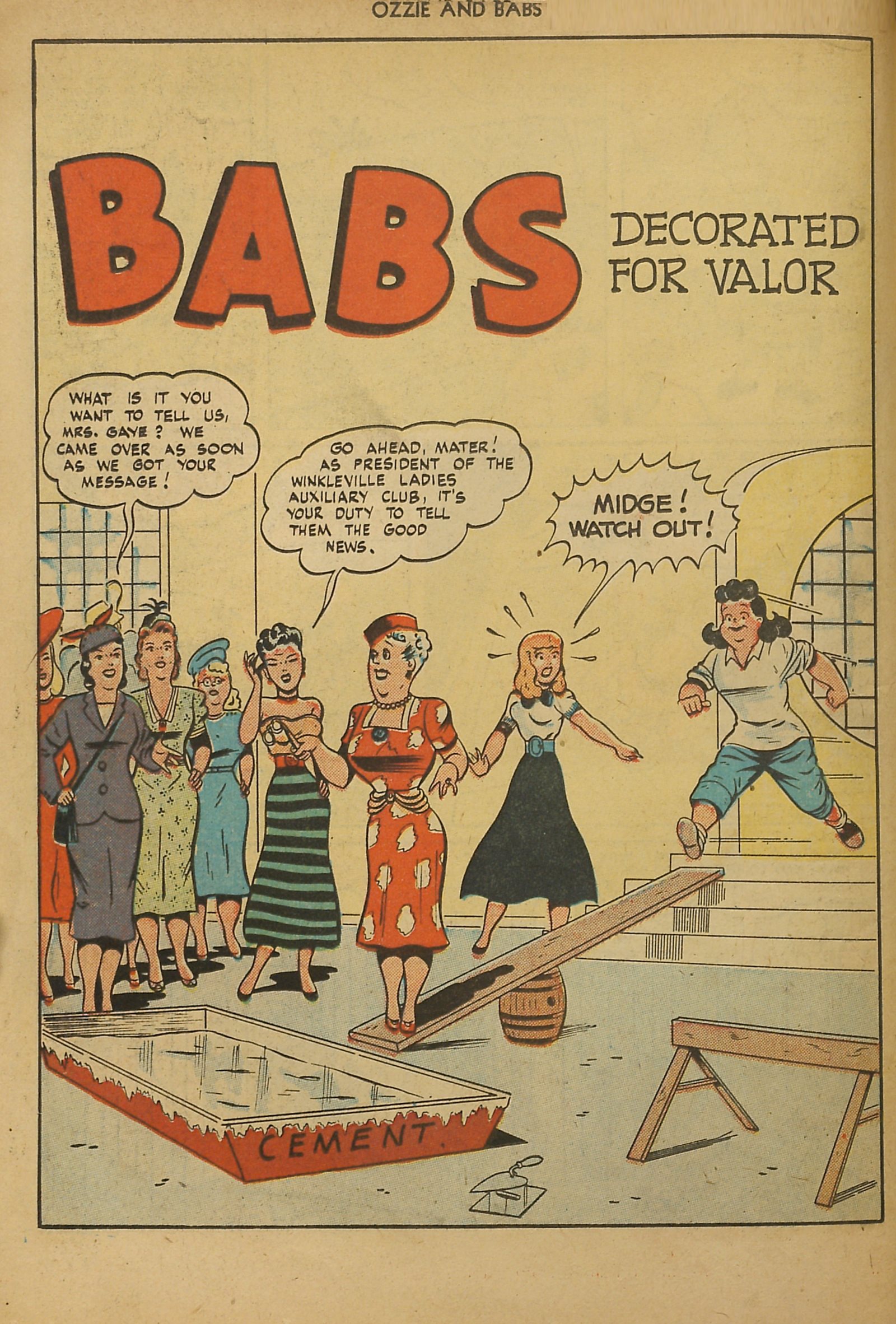 Read online Ozzie And Babs comic -  Issue #11 - 26