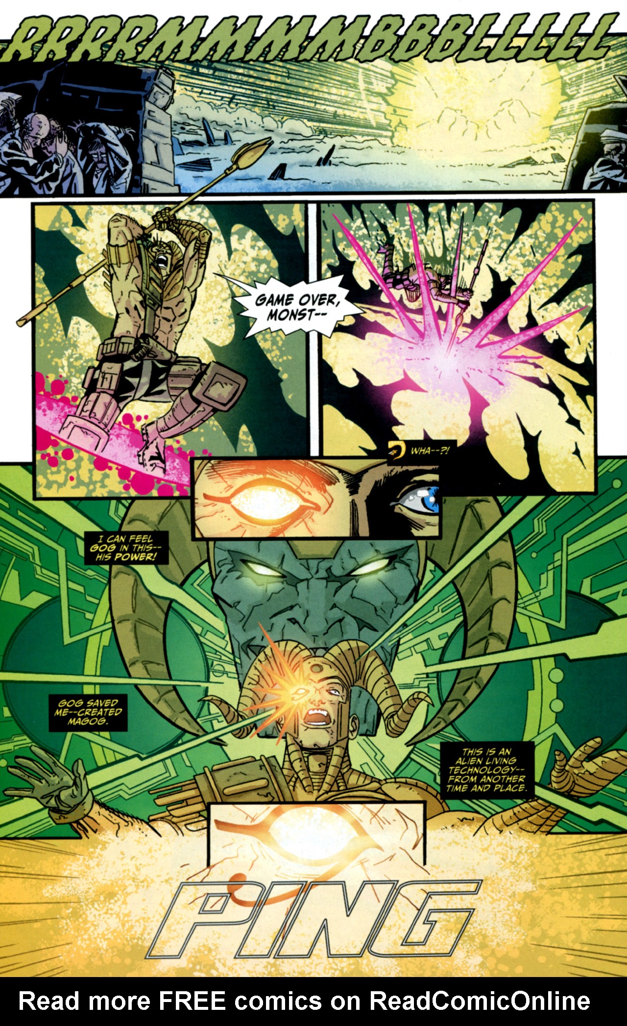 Read online Magog comic -  Issue #11 - 15