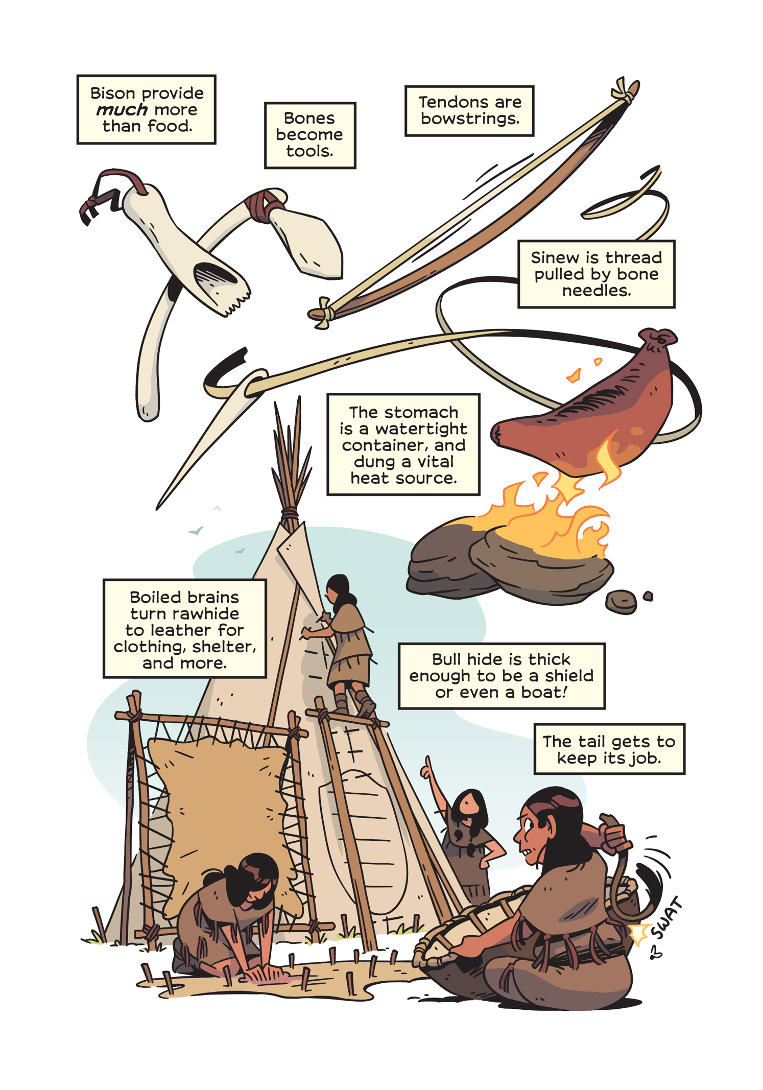 Read online History Comics comic -  Issue # The American Bison - The Buffalos Survival Tale - 21