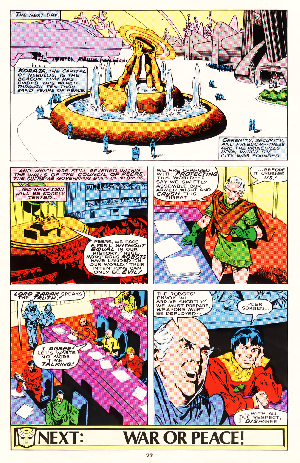 Read online The Transformers (UK) comic -  Issue #131 - 19