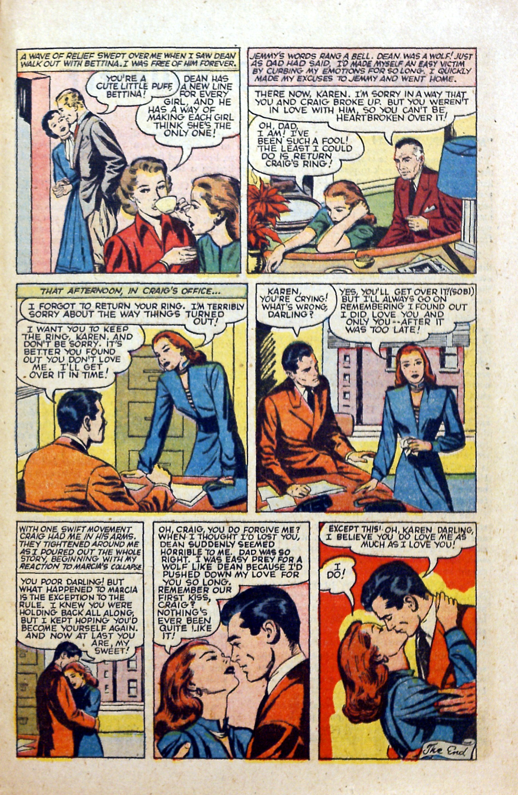 Read online Glamorous Romances comic -  Issue #83 - 25