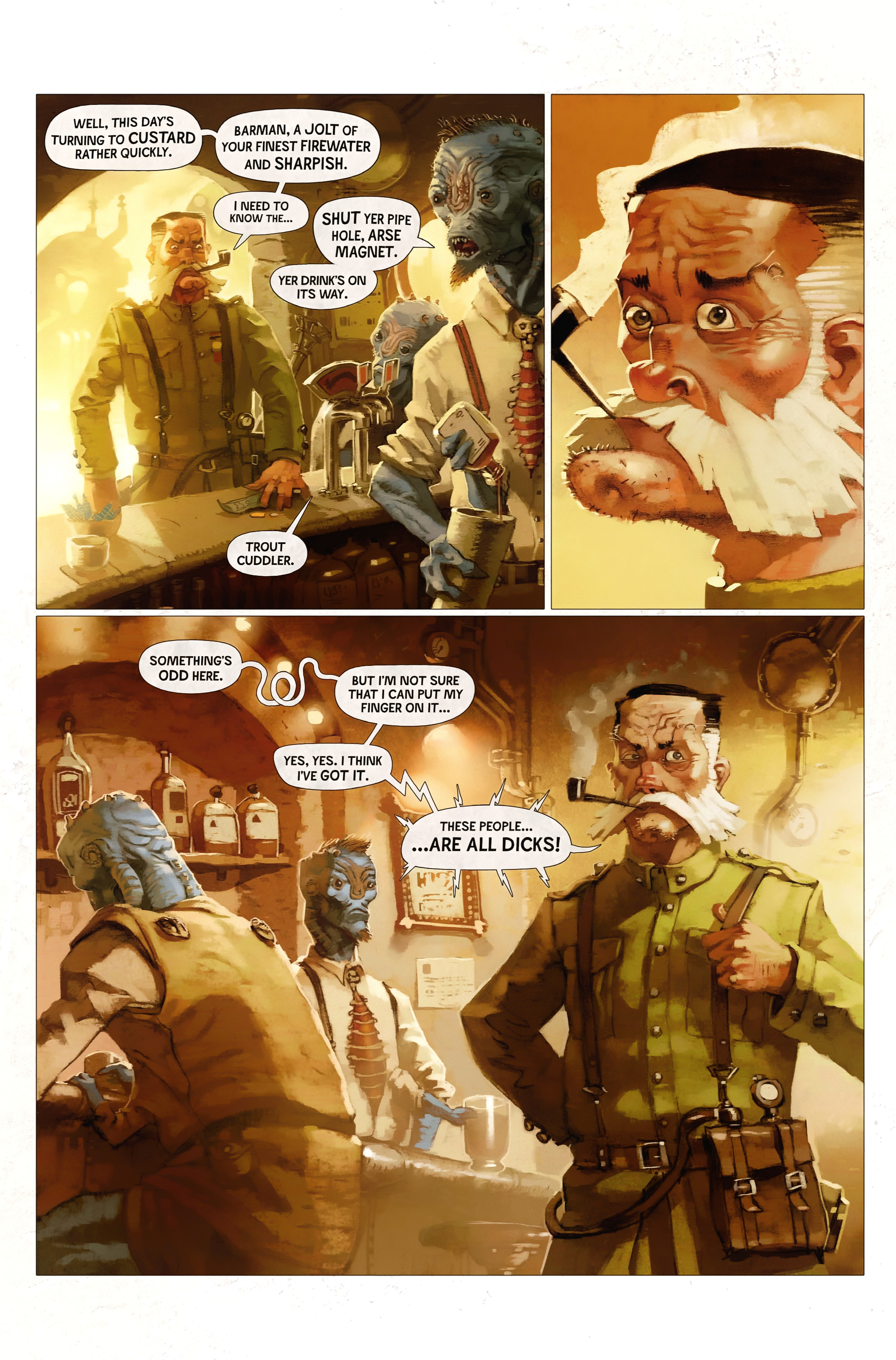 Read online Dr. Grordbort Onslaught comic -  Issue # TPB - 9