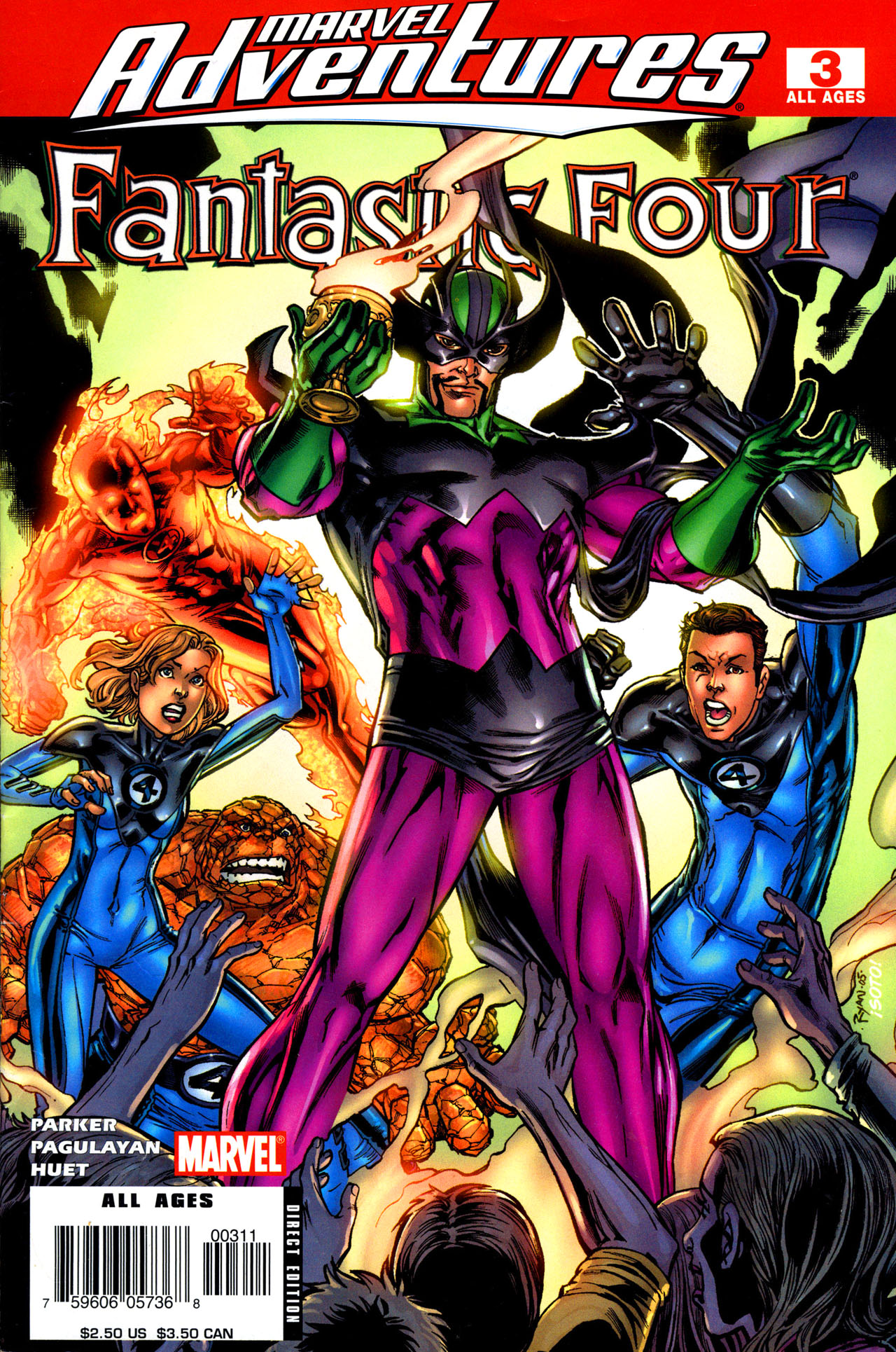 Read online Marvel Adventures Fantastic Four comic -  Issue #3 - 1