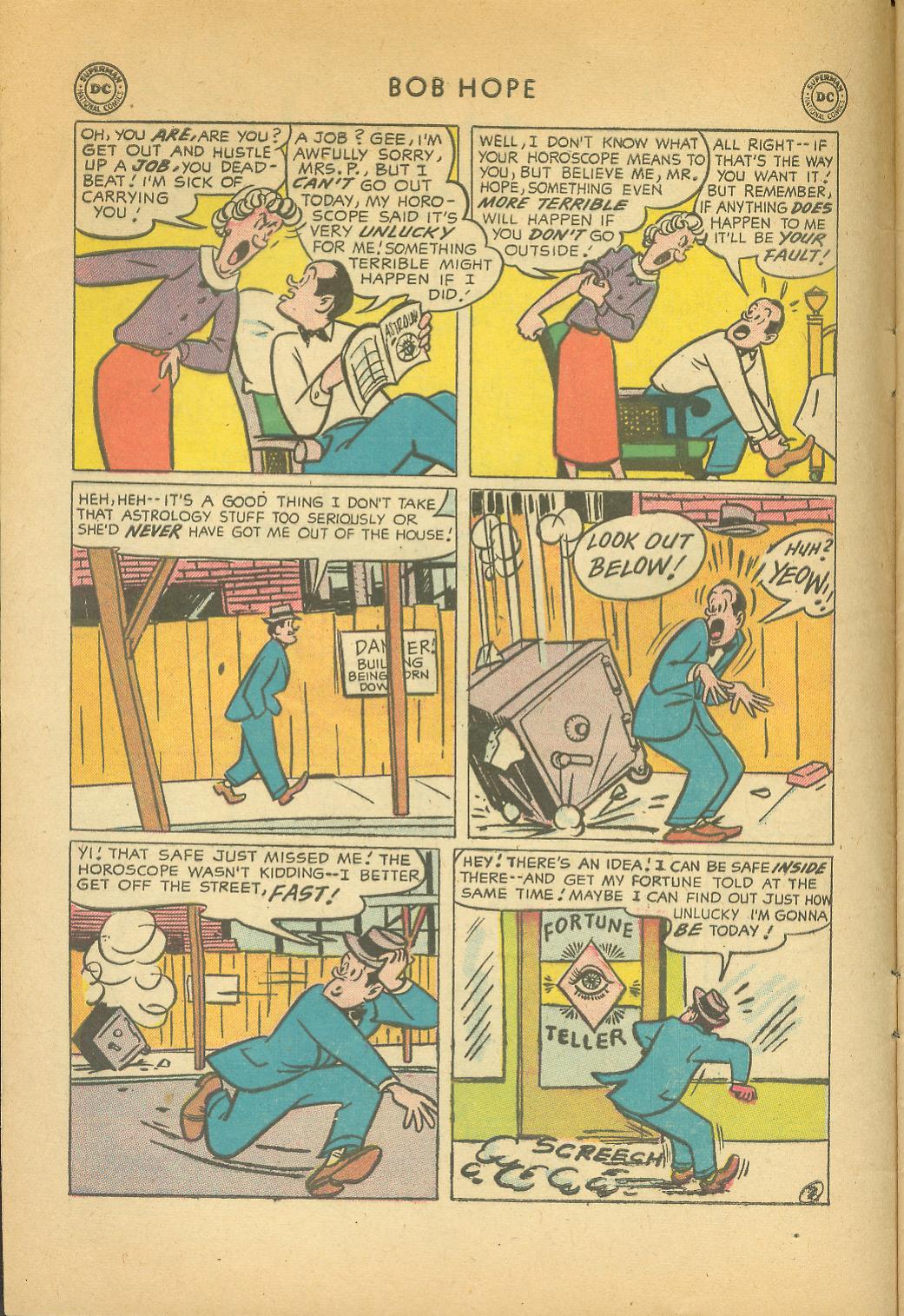Read online The Adventures of Bob Hope comic -  Issue #40 - 4