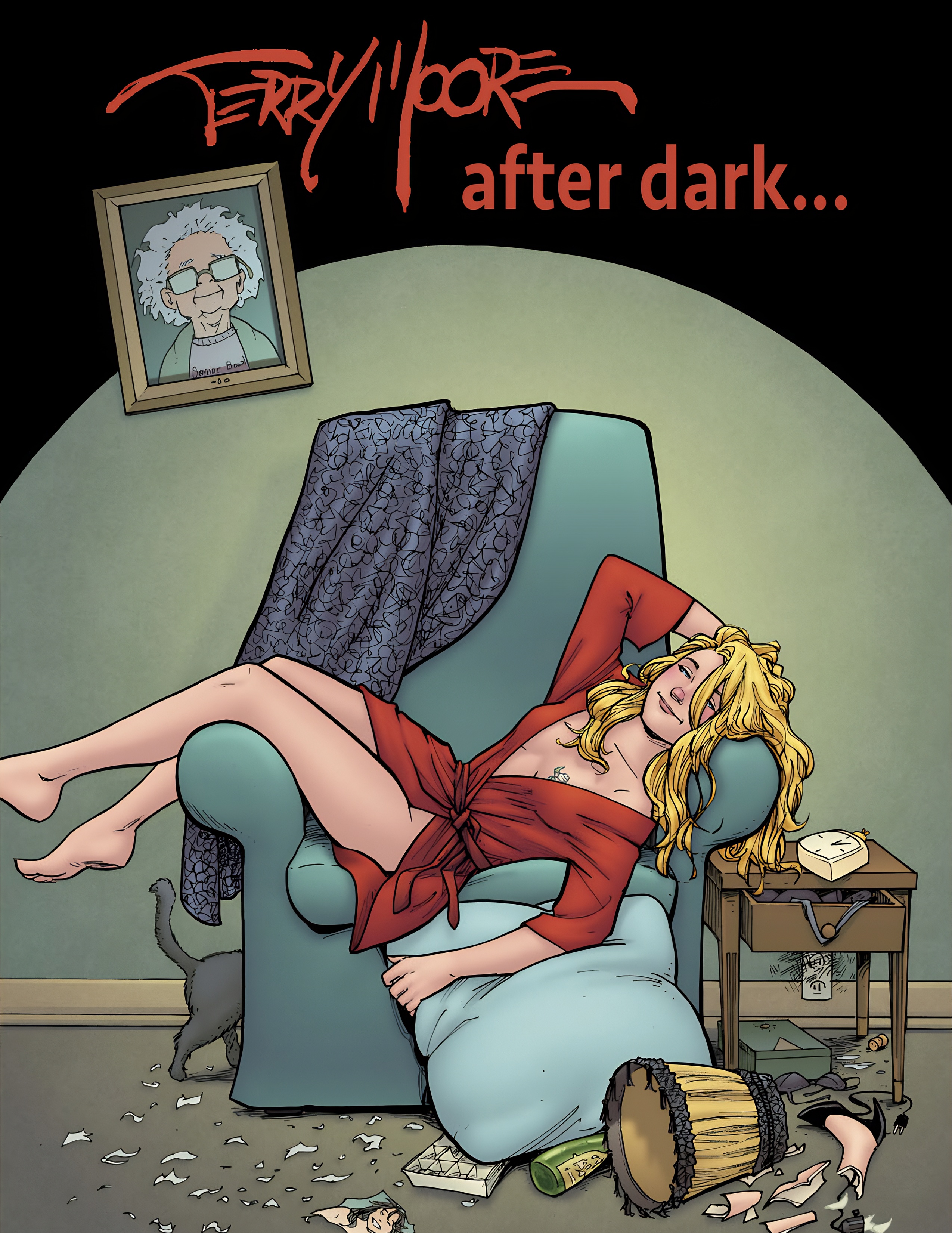 Read online Terry Moore after dark… comic -  Issue # TPB - 4