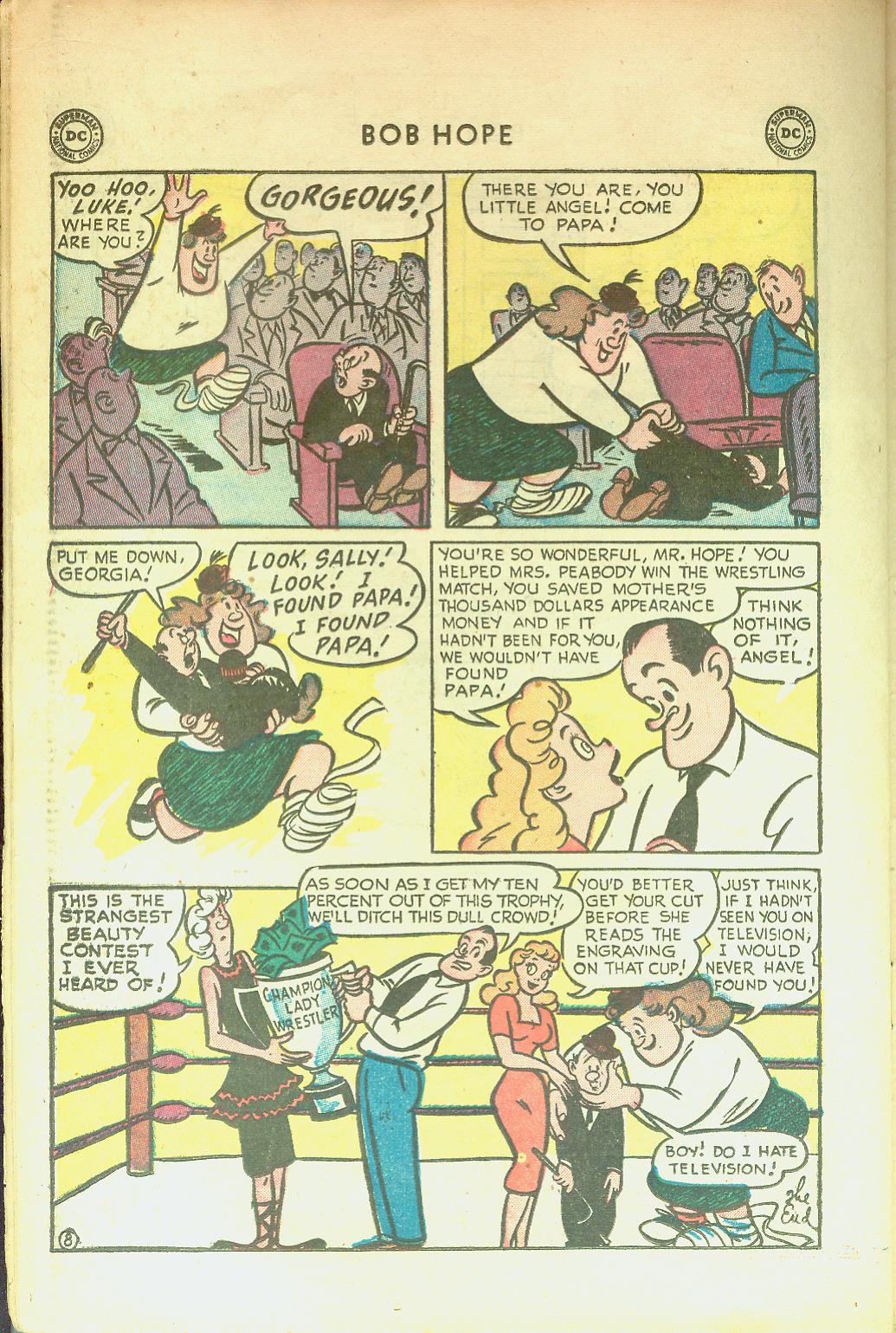 Read online The Adventures of Bob Hope comic -  Issue #21 - 32