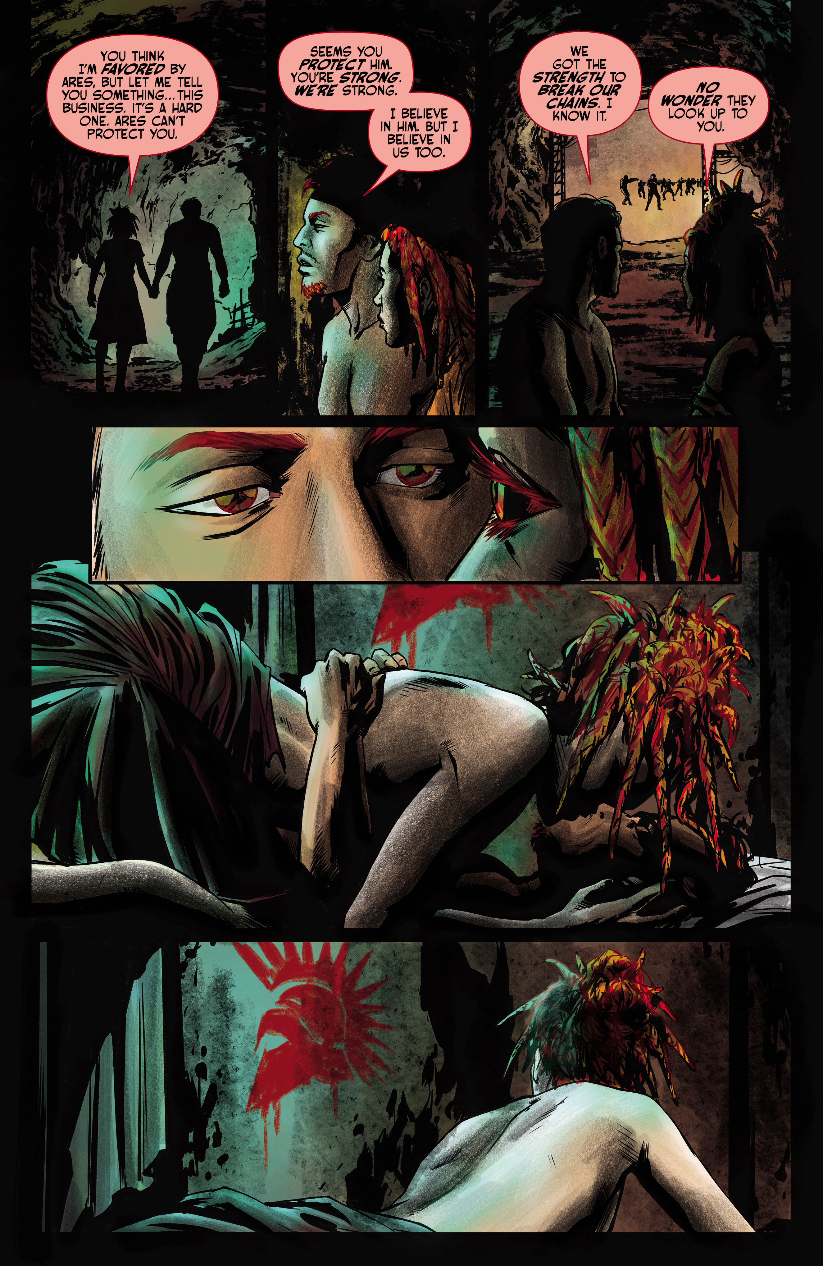 Read online Pierce Brown's Red Rising: Sons of Ares: Forbidden Song comic -  Issue # TPB - 75