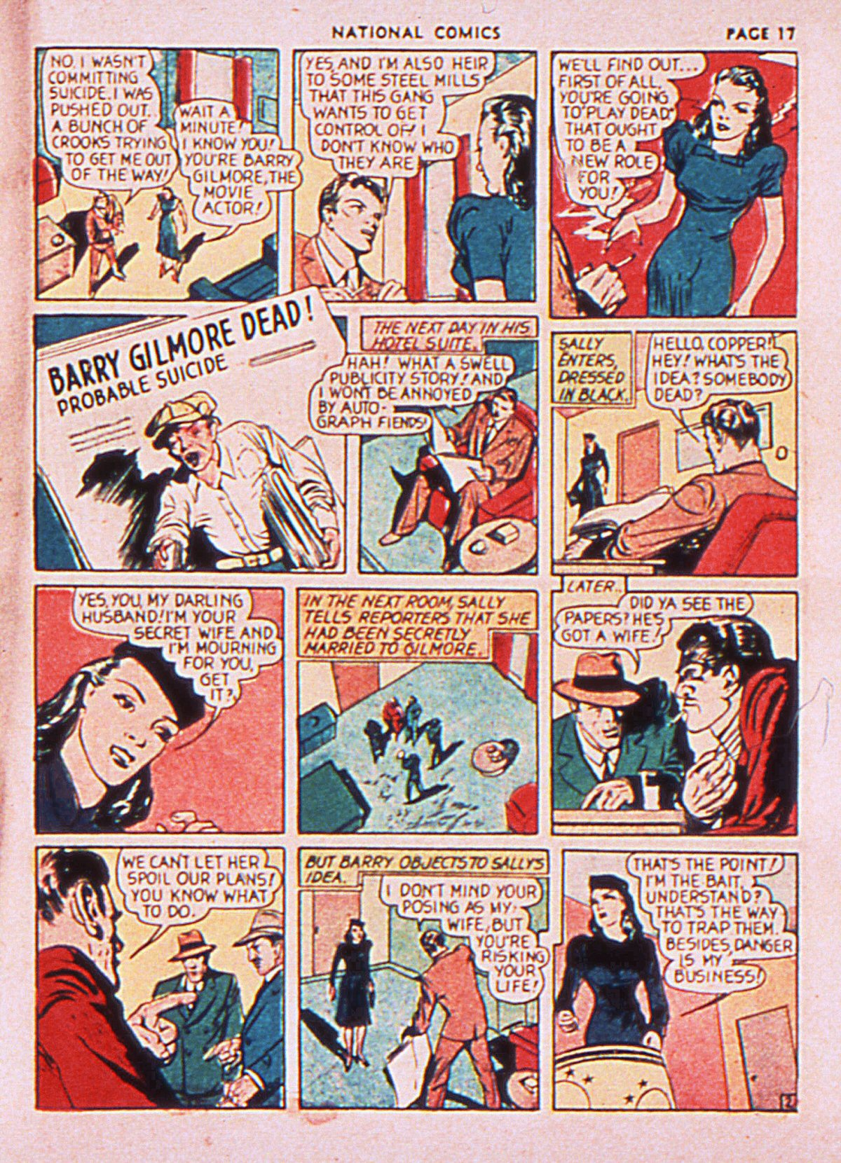 Read online National Comics comic -  Issue #2 - 19