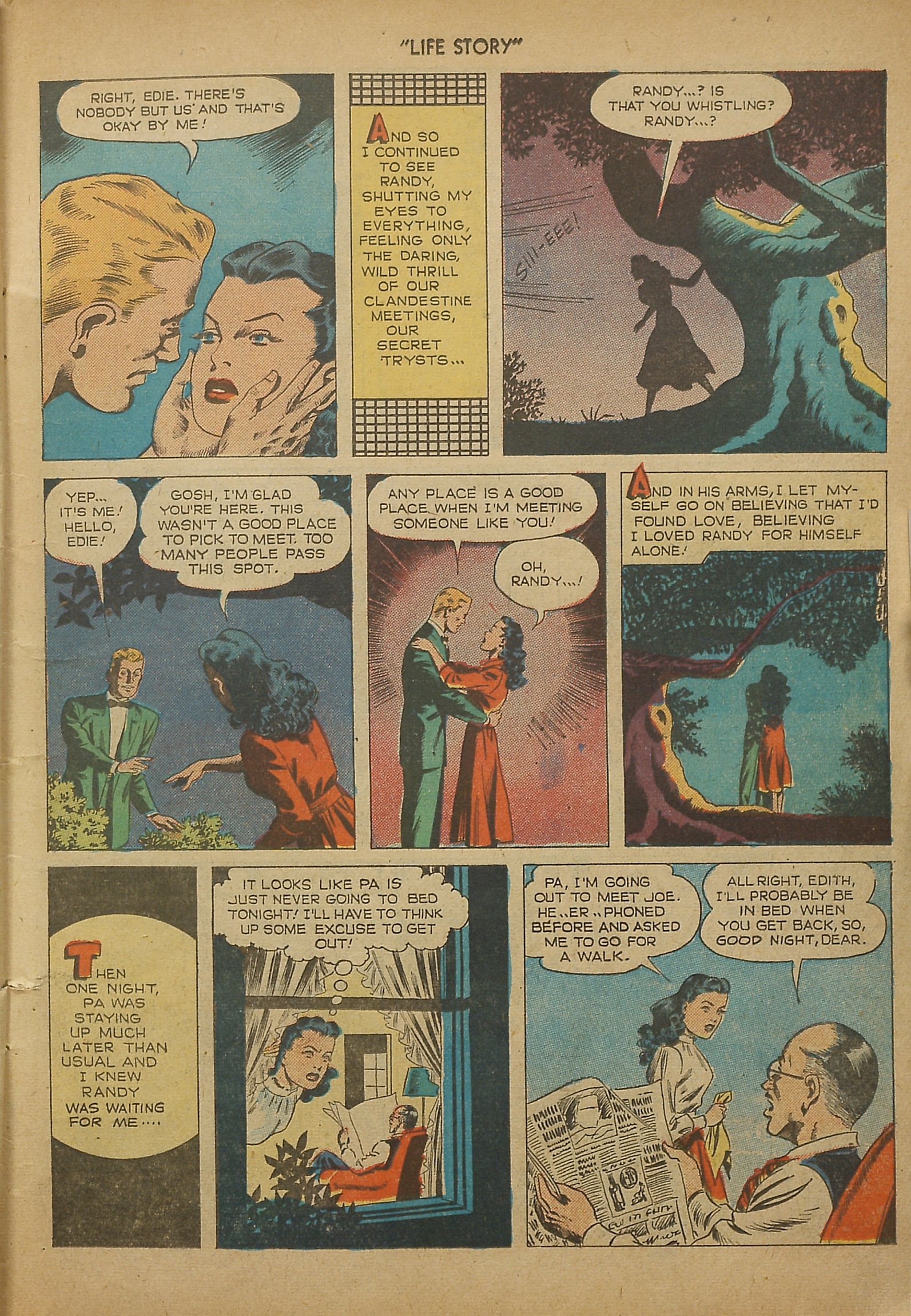 Read online Life Story comic -  Issue #1 - 11